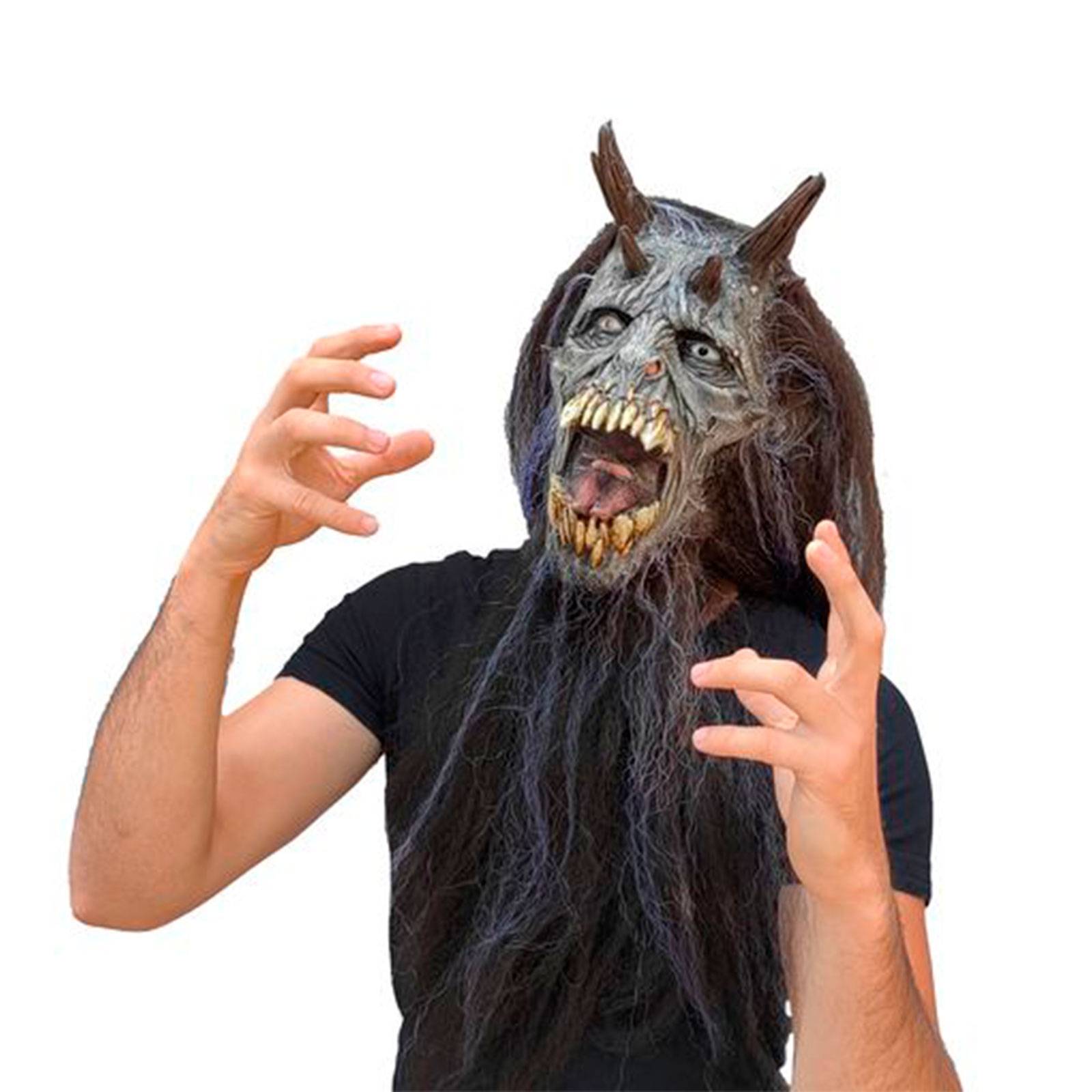 Máscara para Halloween Wendigo Látex Horror