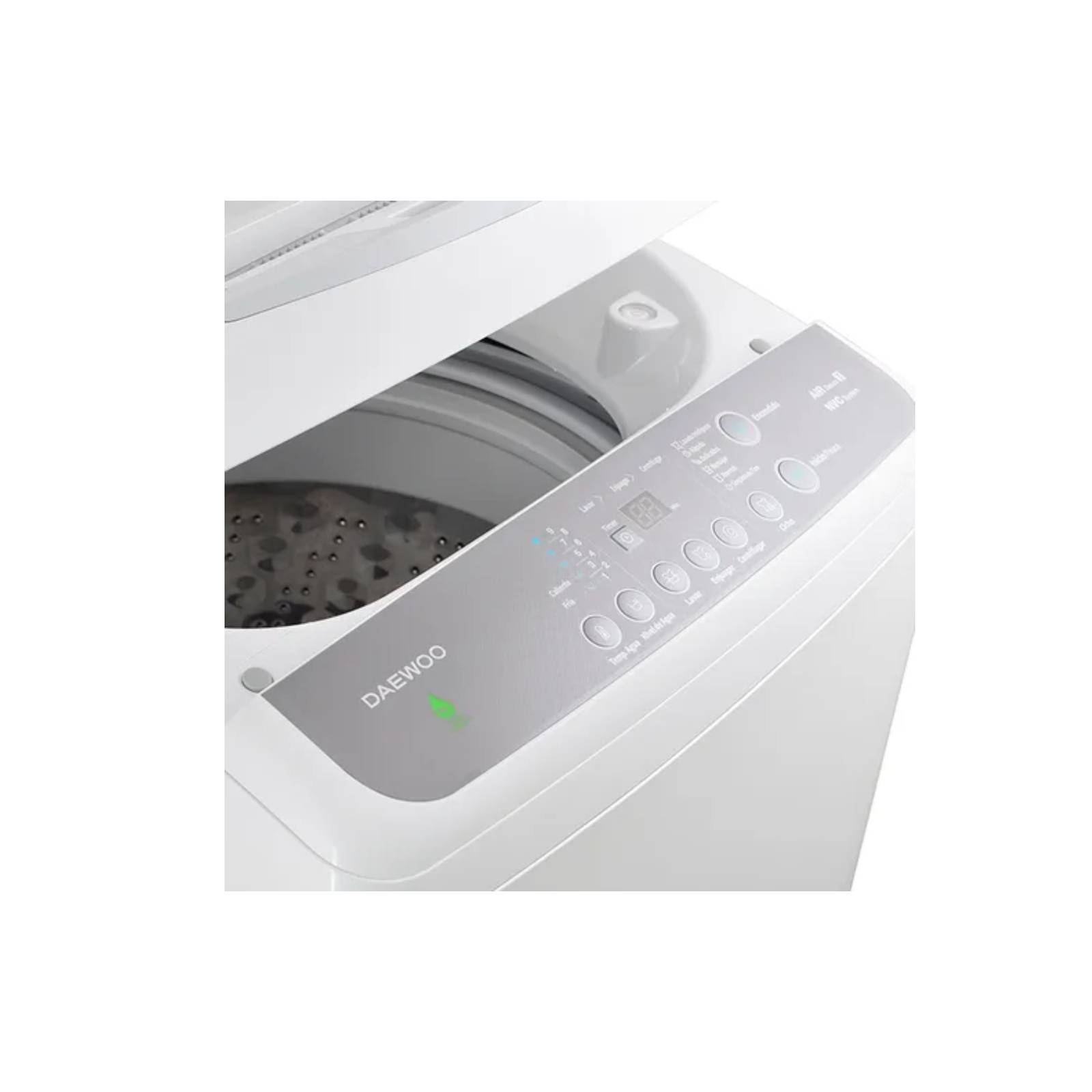 Lavadora 15Kg 6 Ciclos 4D Bubble Gris DWF DG1F301ALG1 Winia