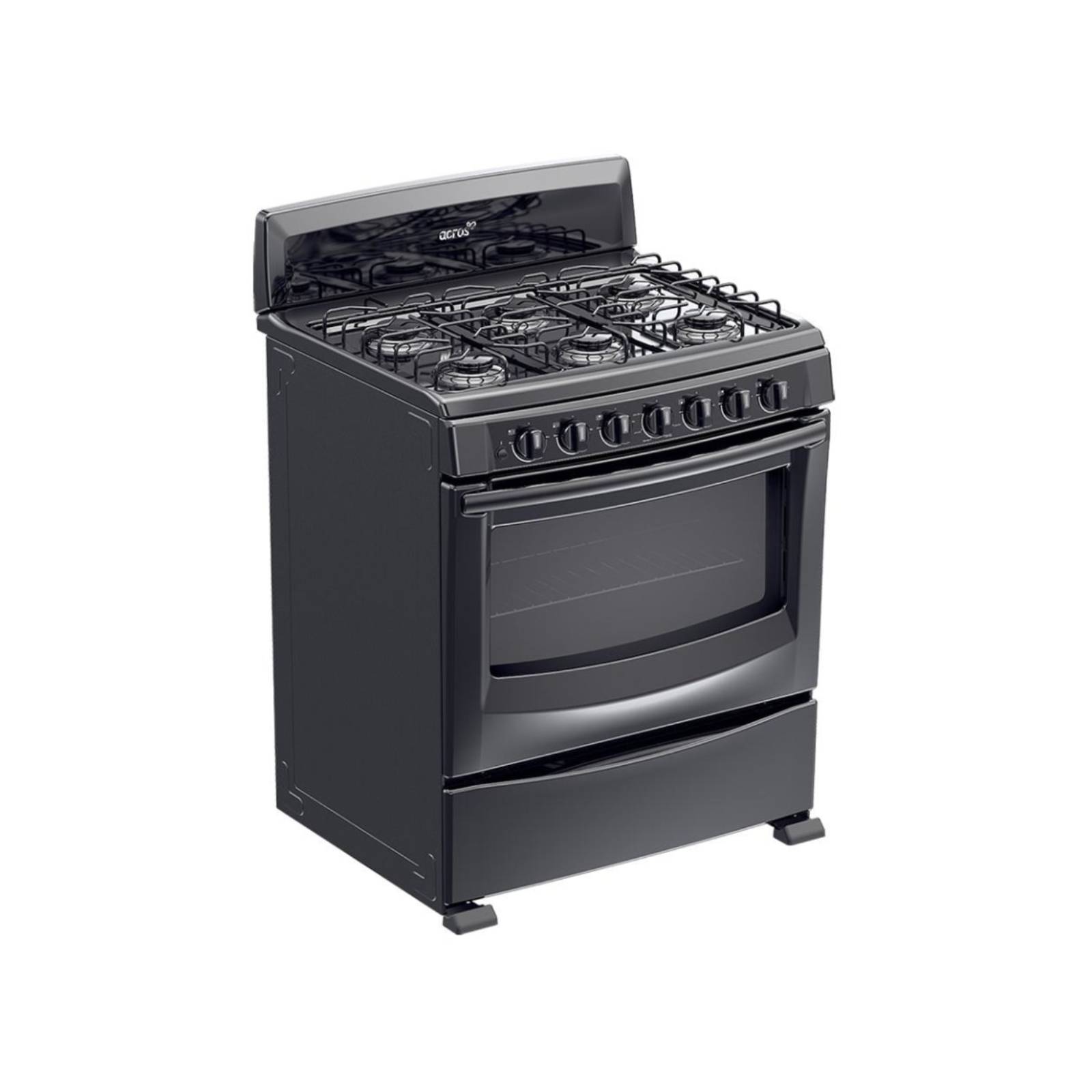 Estufa Acros 6 quemadores Al piso 30 Pulgadas AF 5001Z