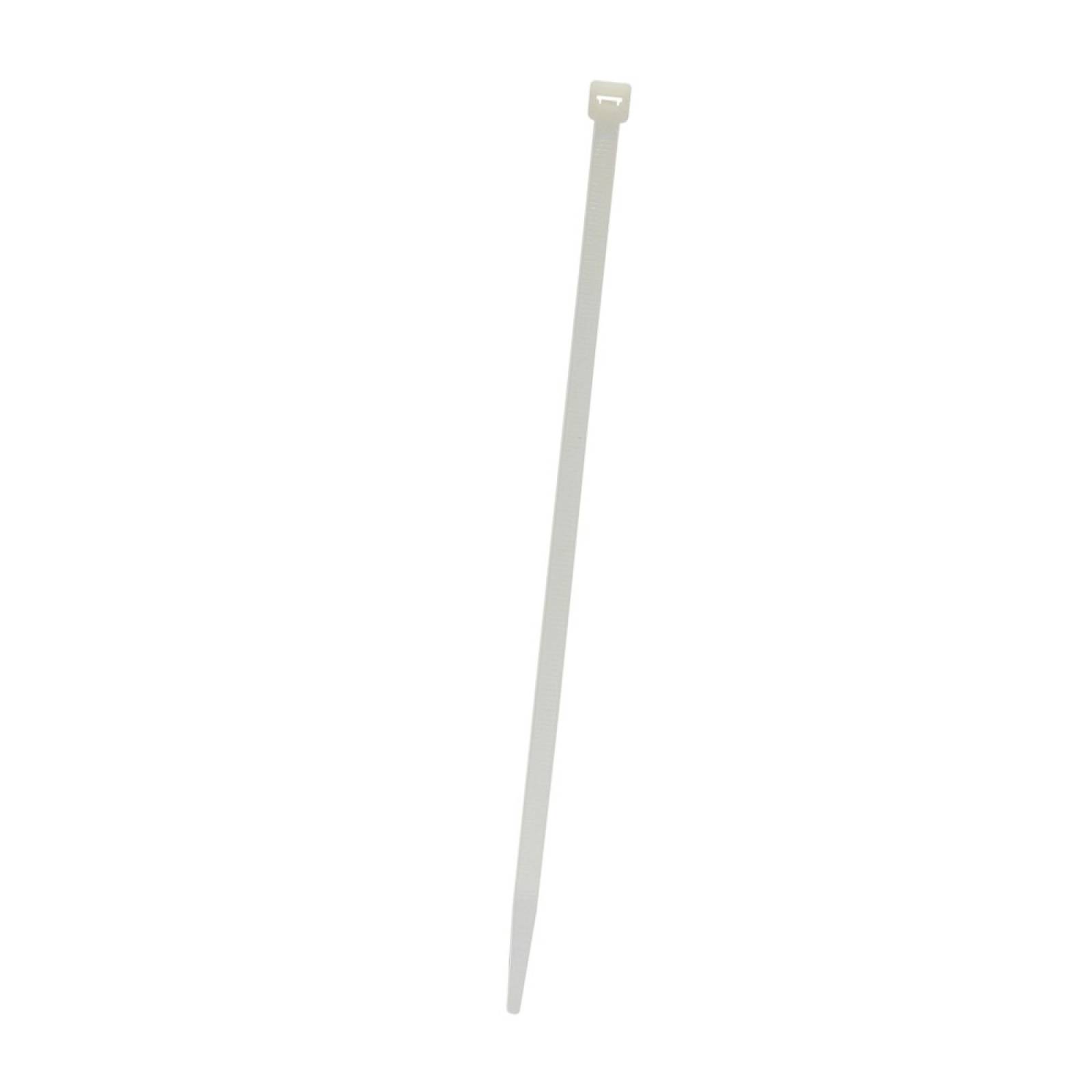 Paquete Cinchos Plasticos Blanco 6 Pulg 100 PZ Adir