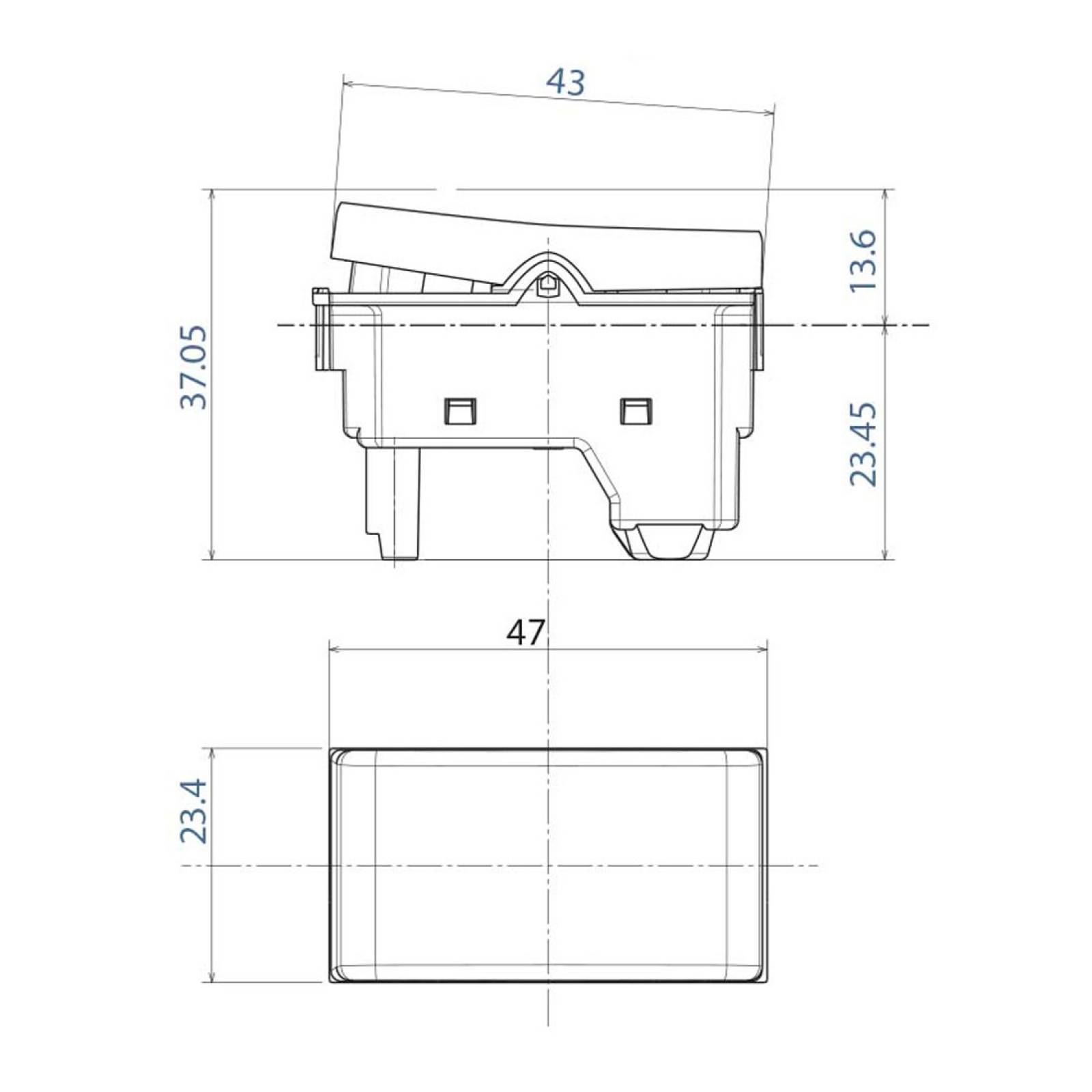 Apagador Escalera Modus Pro Quinziño Mx Bticino 