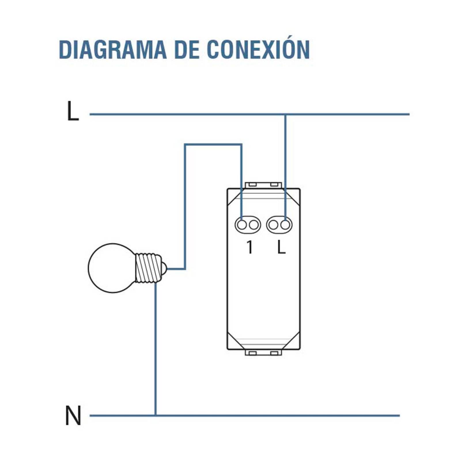 Apagador Escalera Modus Pro Quinziño Mx Bticino 