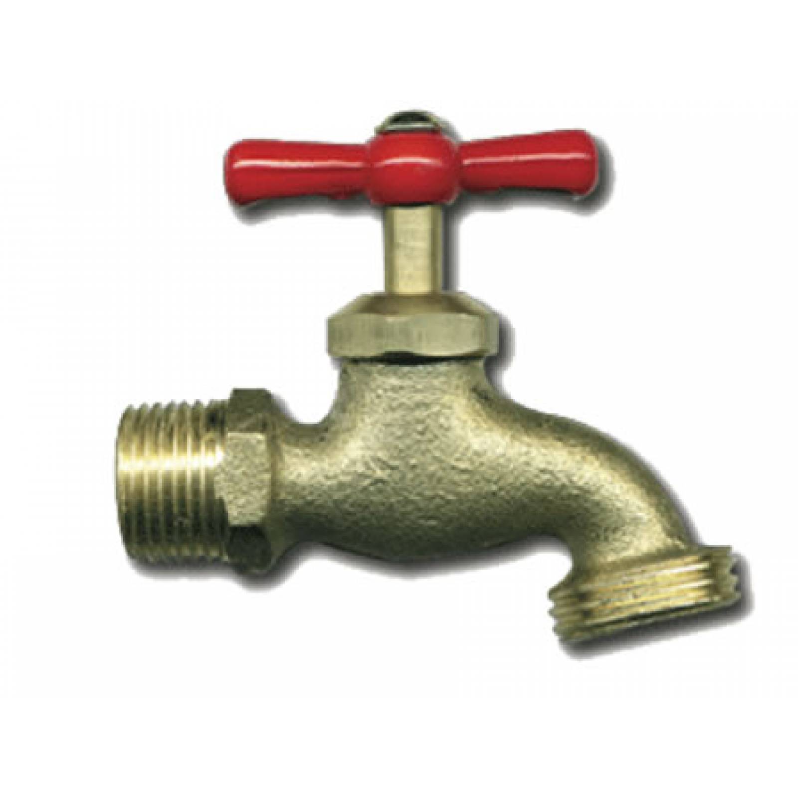 Llave Tipo Jardín Bronce 3 4 Pulgadas 1701 Metalflu