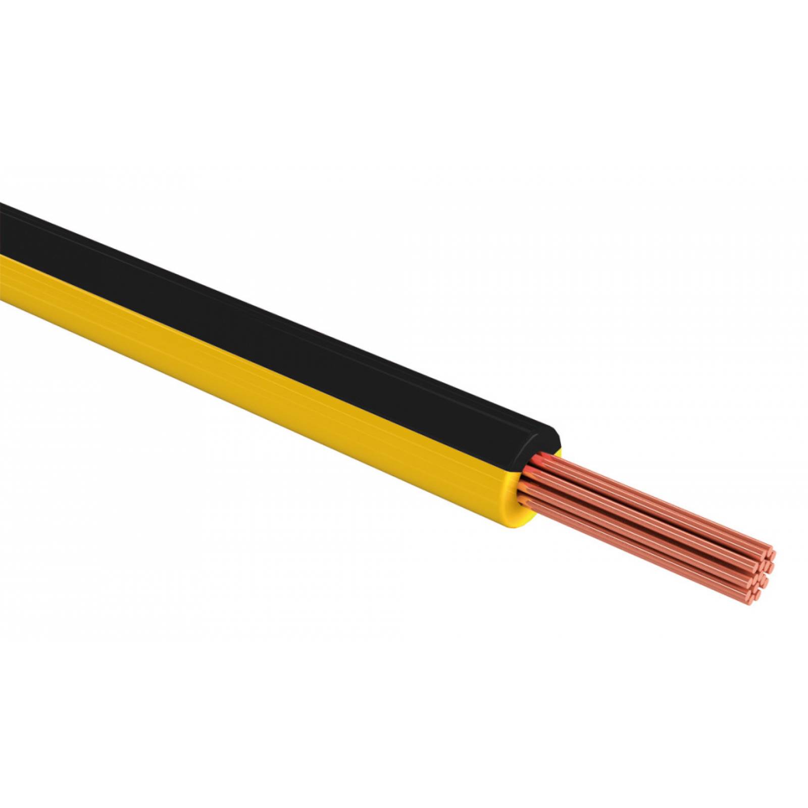 1 Cable THW cal 10 color negro rollo 100m SANELEC