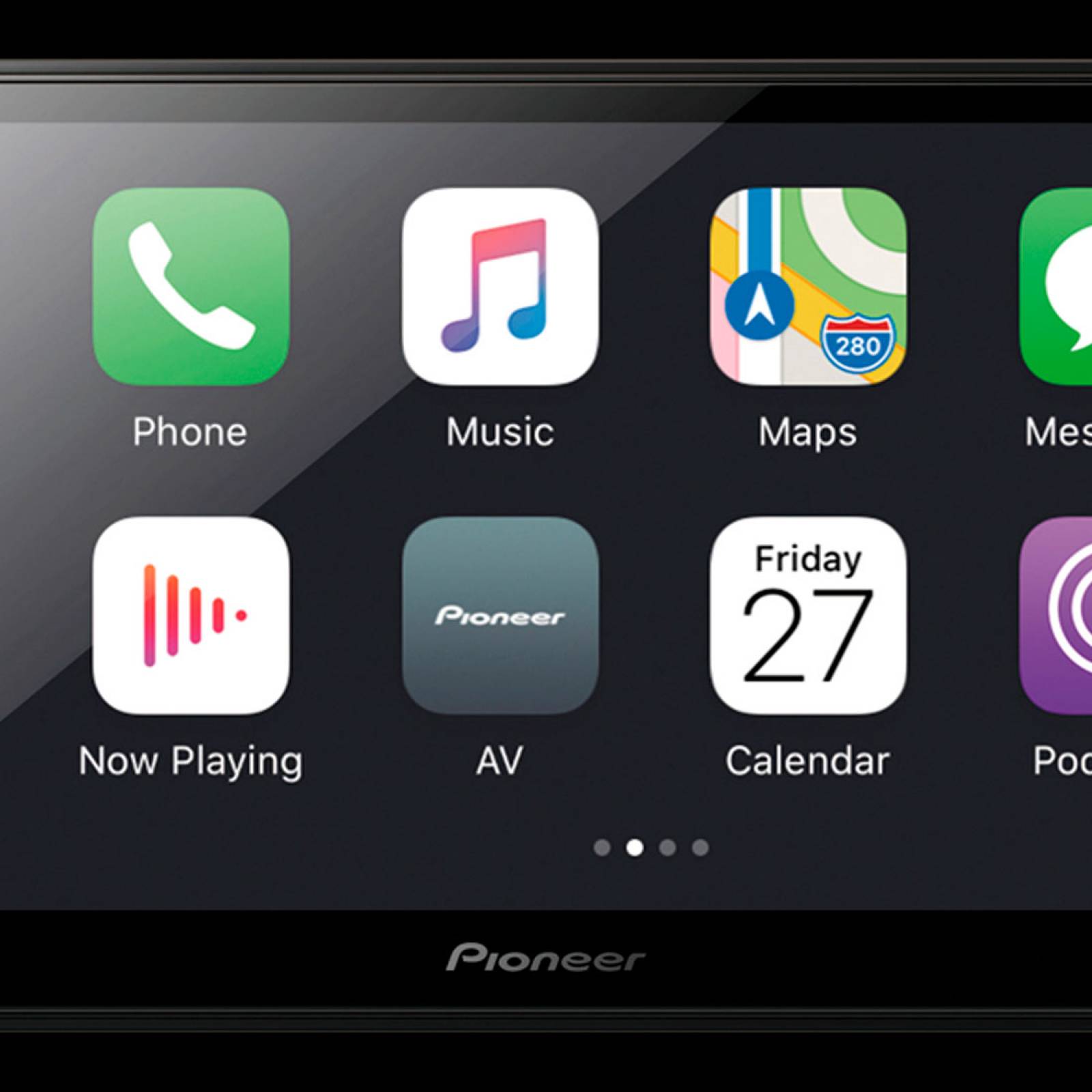 Autoestereo Multimedia Pantalla Táctil WVGA 6 8pulg Pioneer