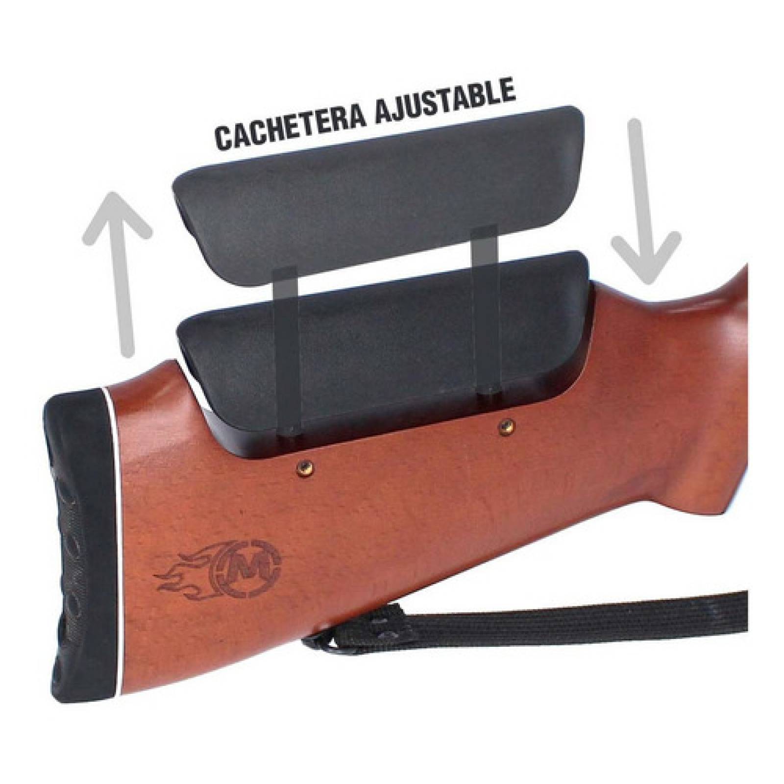 Rifle Deportivo Nitro Pistón Balam Madera 5 5 Mendoza