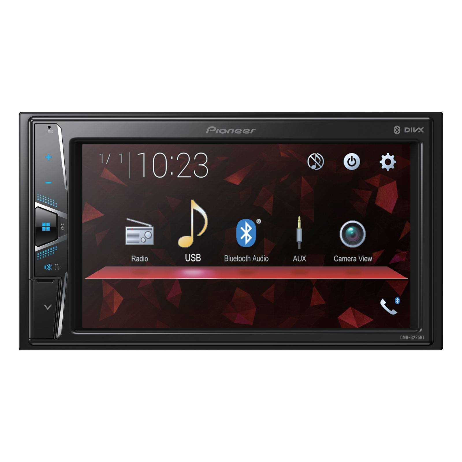 Auto Estereo Pantalla Tactil Bluetooth DMH G225BT Pioneer