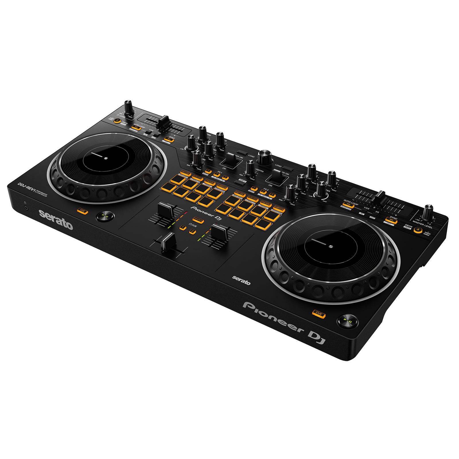 Mezcladora DJ Pioneer Controlador 2 Canales DDJ REV1 Negro
