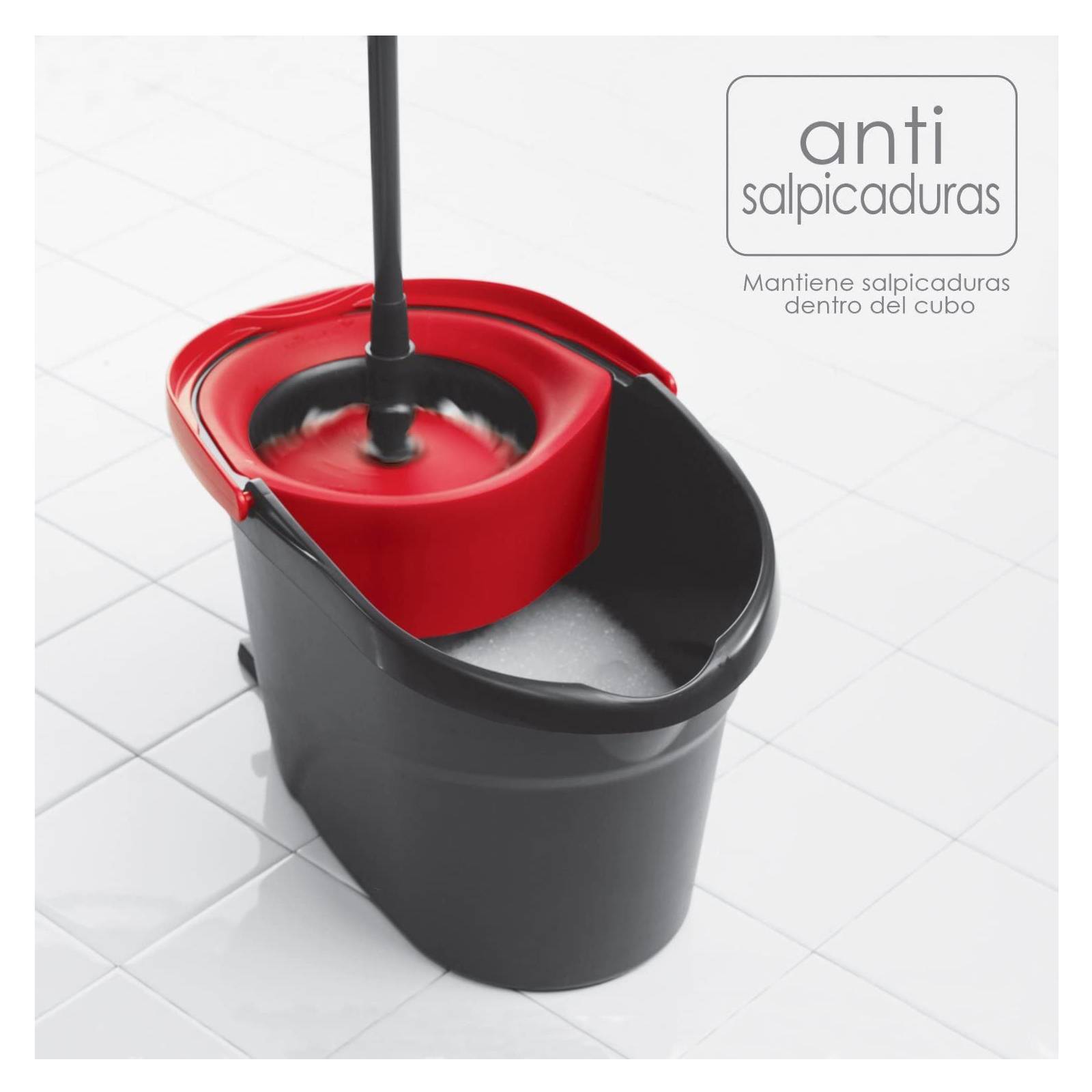 Trapeador Mop y Cubo con Pedal de Vileda Easy Wring