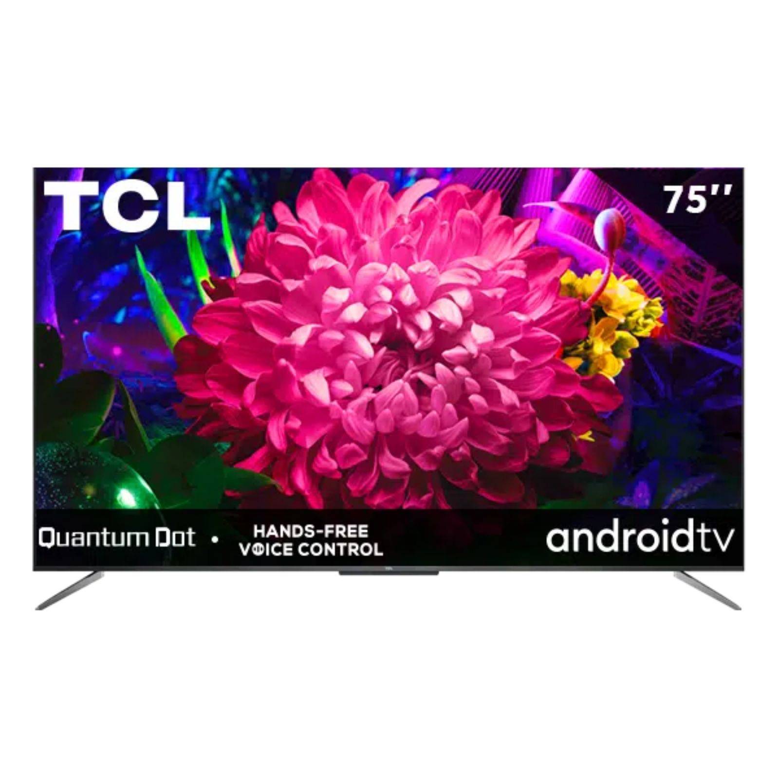 Pantalla TCL 75 Pulgadas Smart TV 4K UHD QLED 75Q637