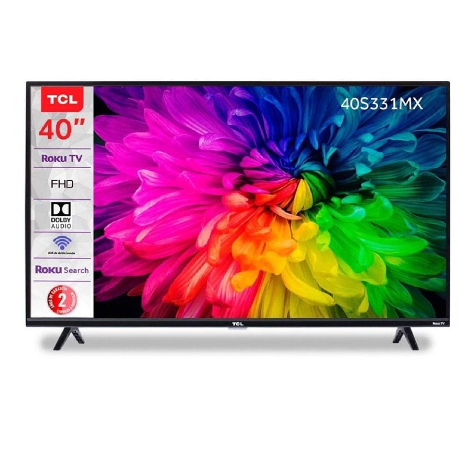 Smart Tv 40 Pulgadas 40S331 Full Hd Led 1080P Sonido 3D Tcl
