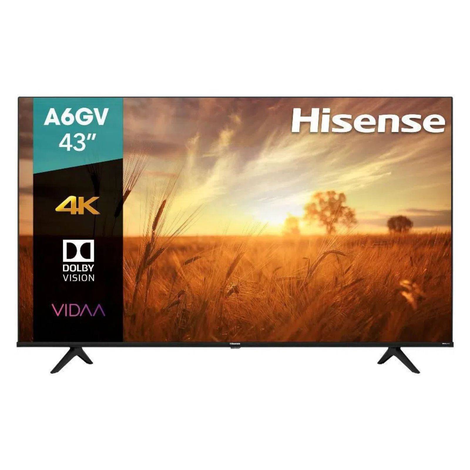 Smart TV Hisense 43 Pulgadas 4K UHD Android TV 43A6GV