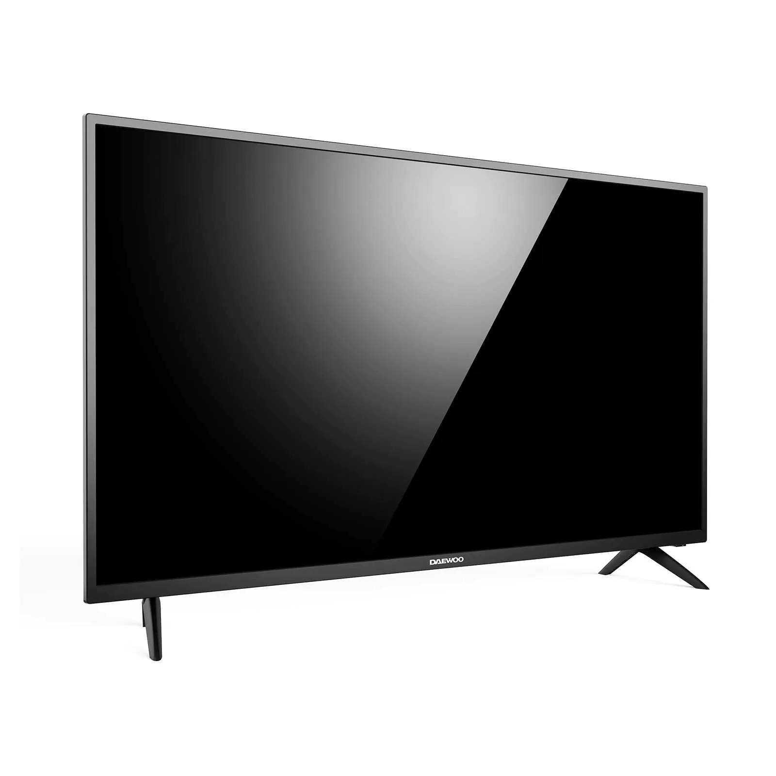Televisor Daewoo con pantalla LED de 24 pulgadas, imagen HD TV.
