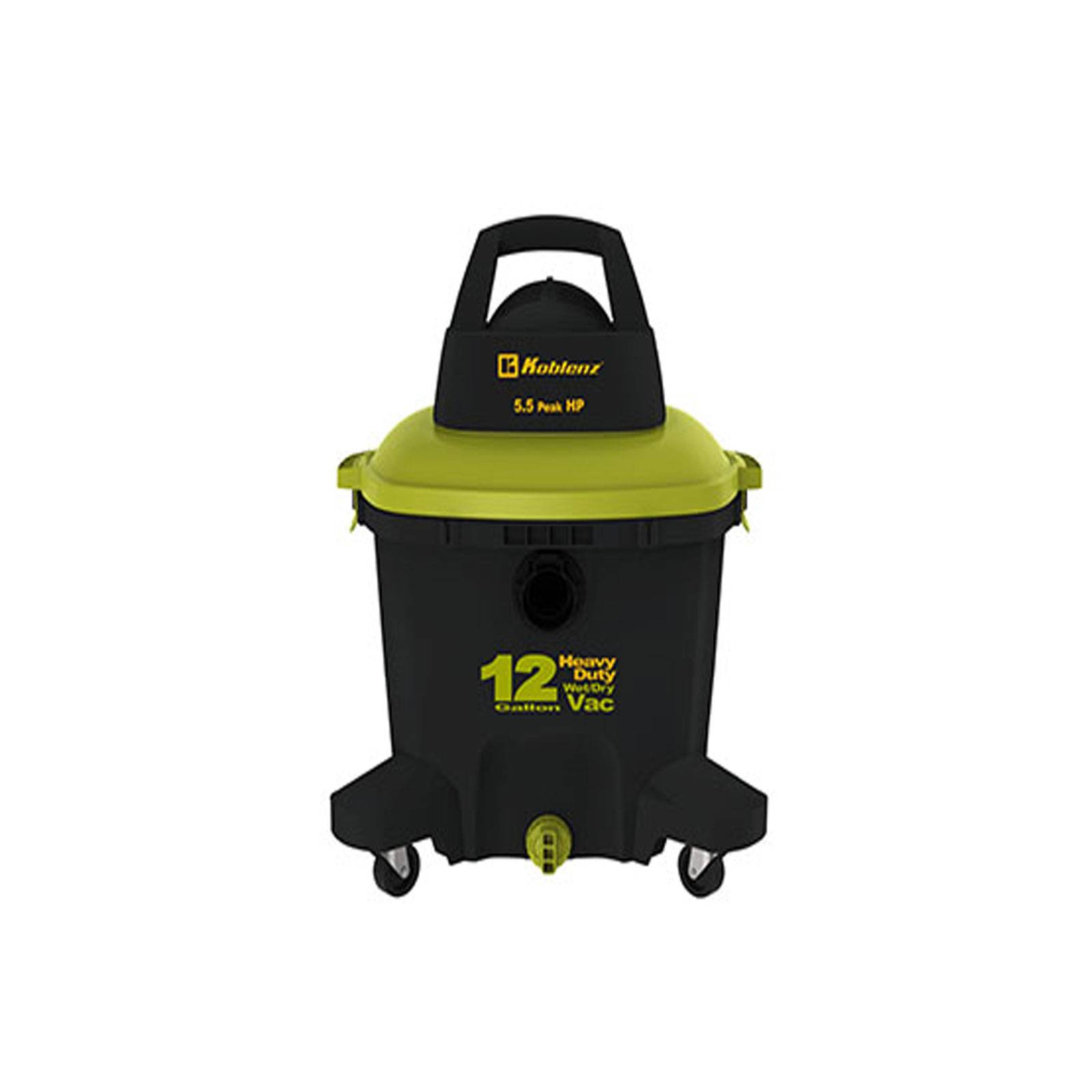 Aspiradora Seco Mojado Filtro Cartón 12 Galones Koblenz