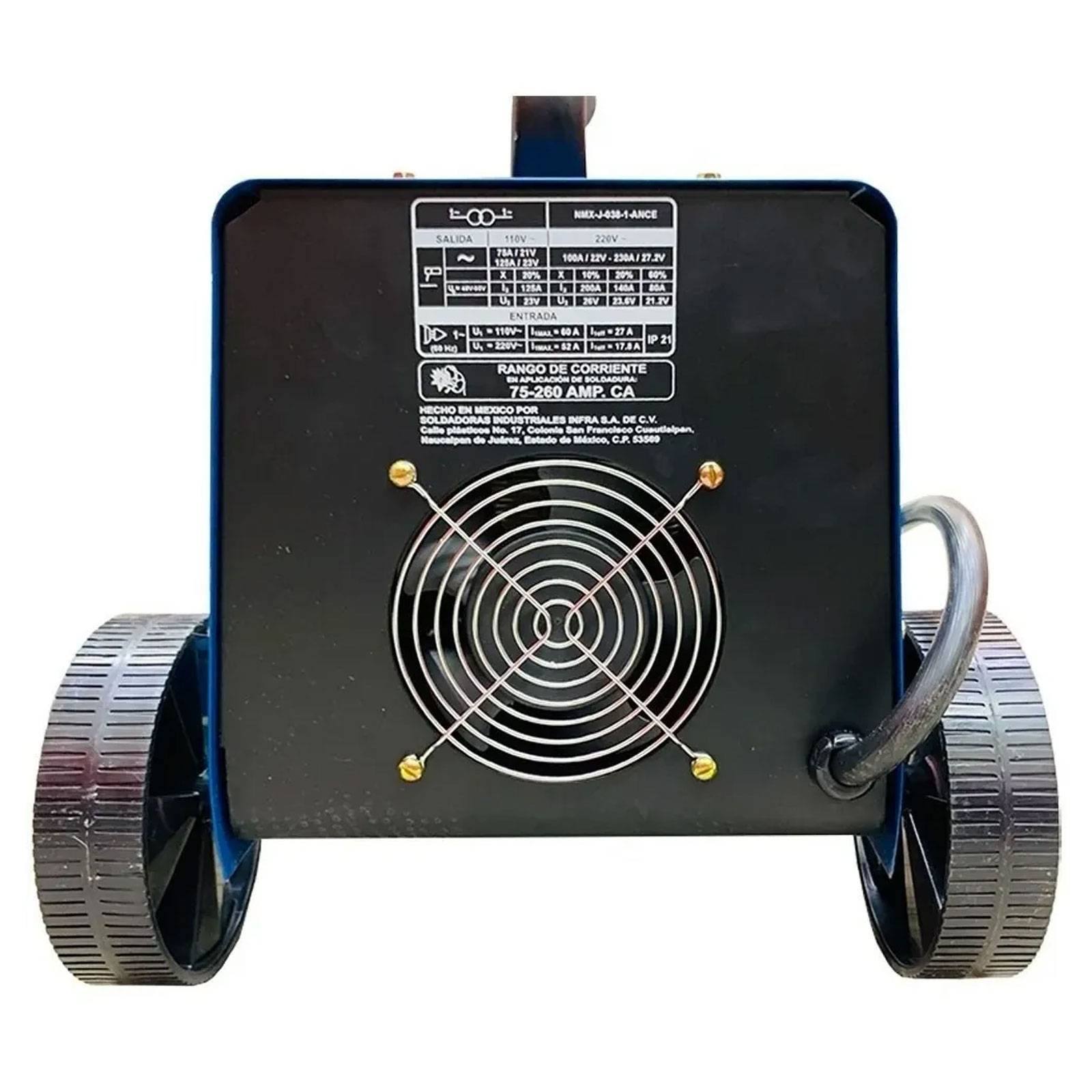 Soldadora Maquina Con Electrodo Revestido 255 Infra