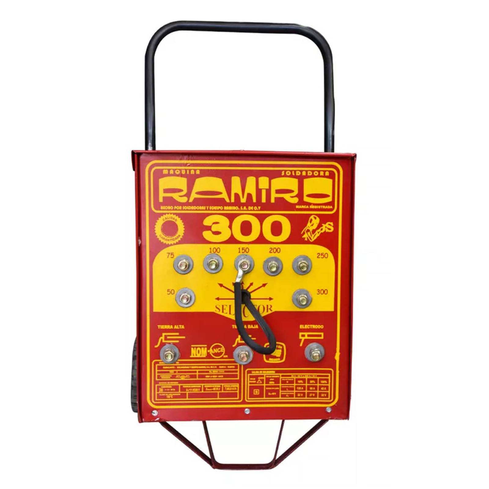 Planta Soldar Soldadora Ramiro C carro 300 amps rami pop