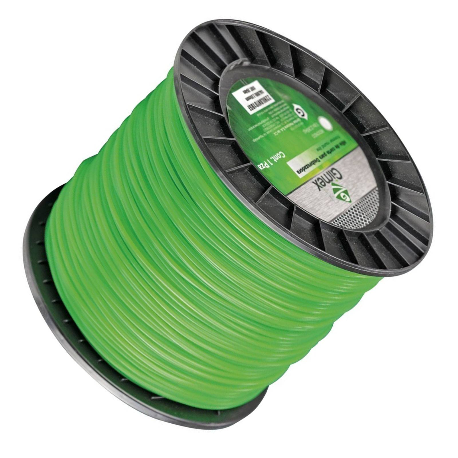 Hilo Desbrozadora 5LB Calibre 3mm 279 Metros Verde Gimex