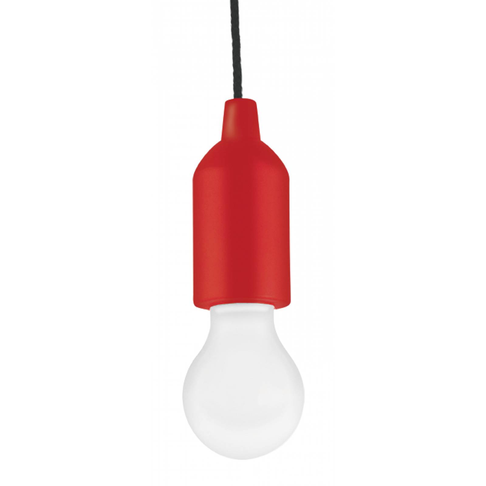 Candil Colgante Tipo Socket con Foco AD 4237 Rojo Adir