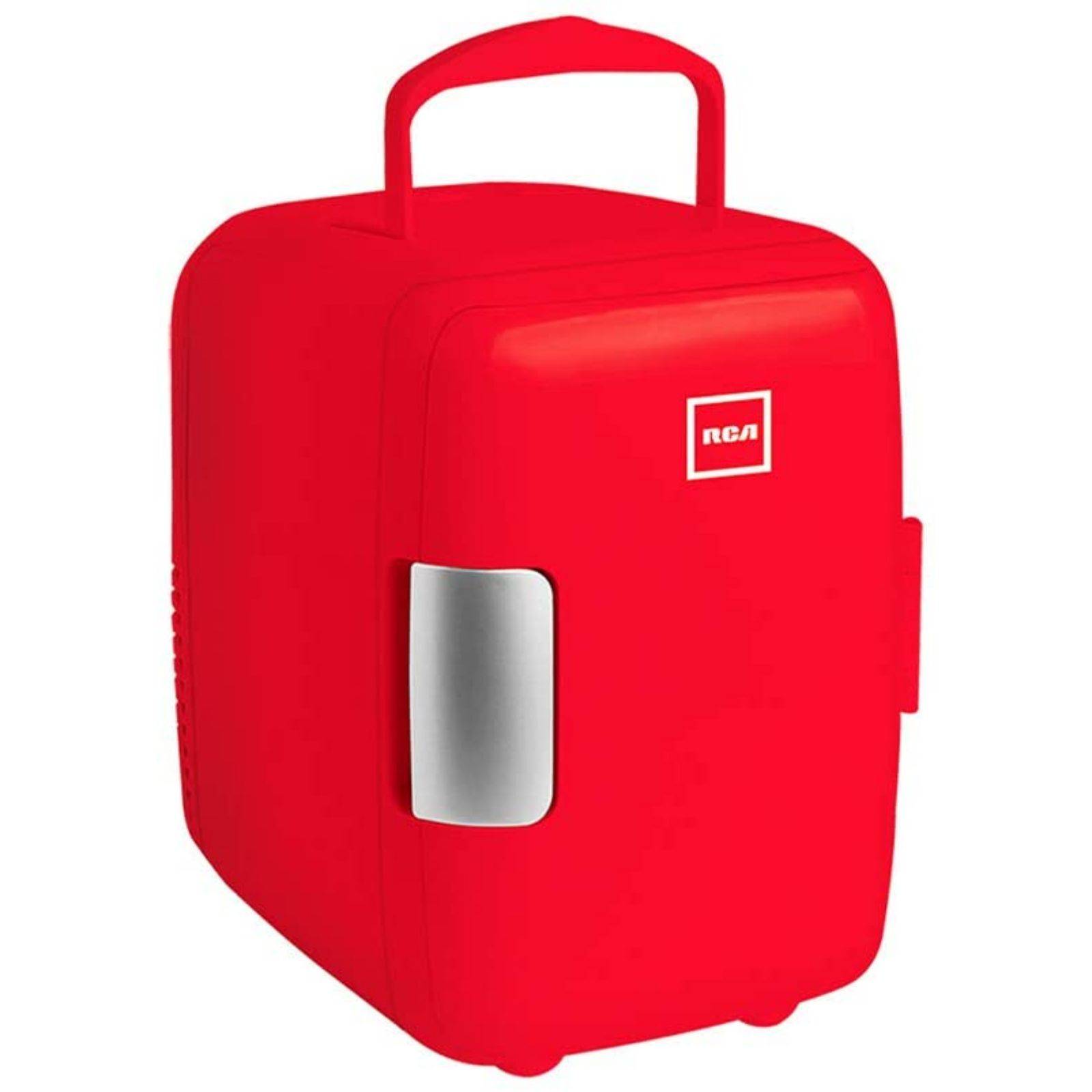 Mini Refrigerador Frigobar Portátil Rojo 12V RC 4R RCA