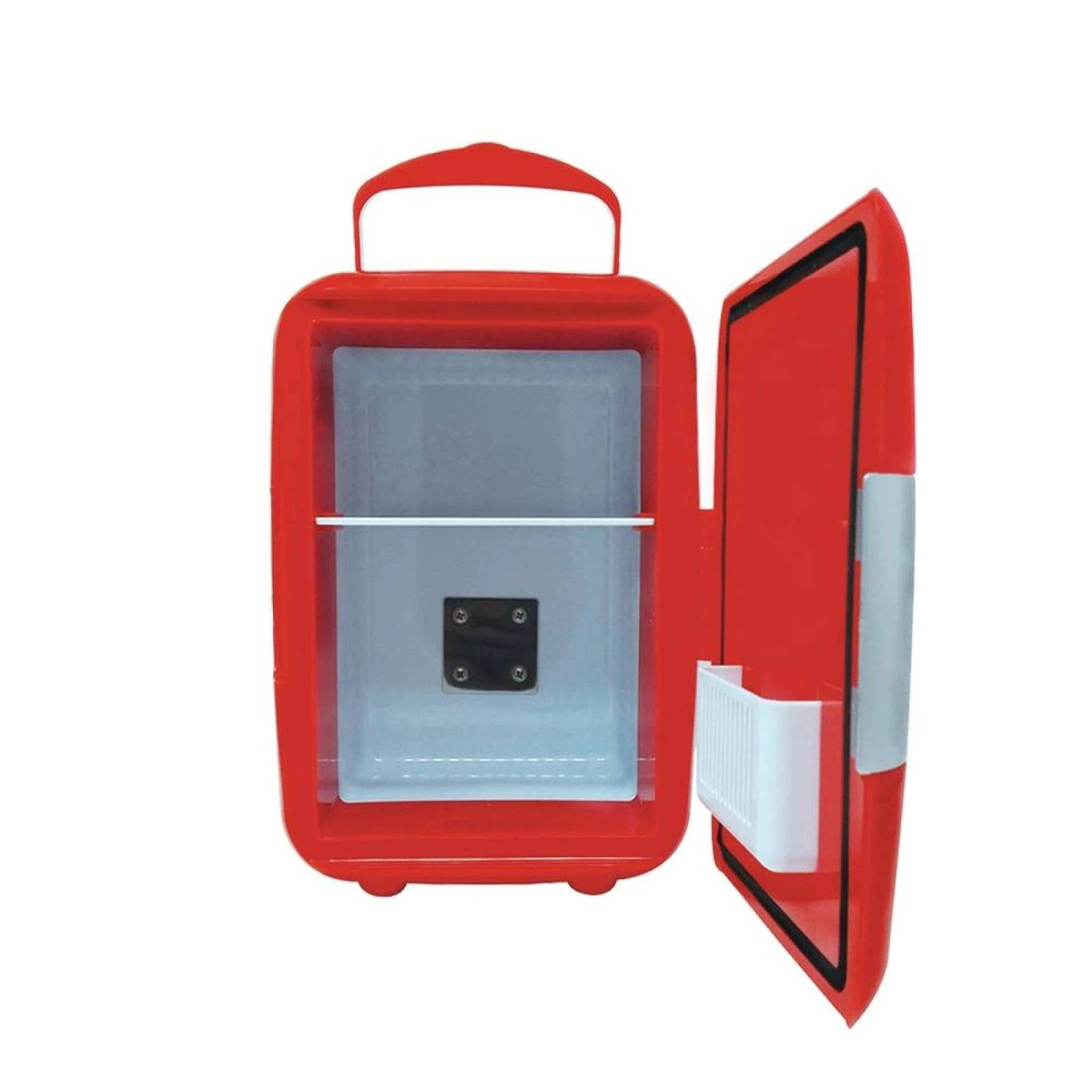 Mini Refrigerador Frigobar Portátil Rojo 12V RC 4R RCA