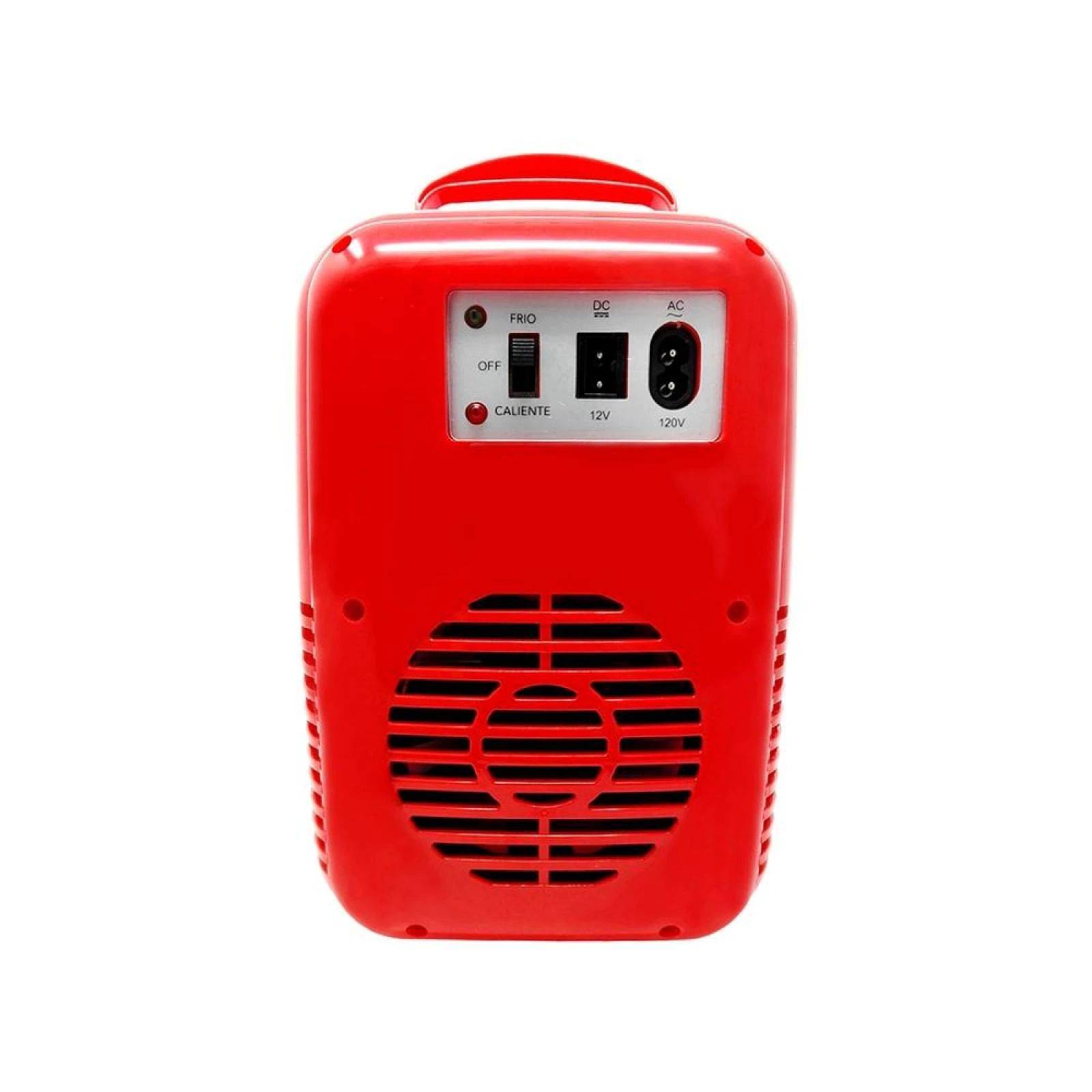 Mini Refrigerador Frigobar Portátil Rojo 12V RC 4R RCA