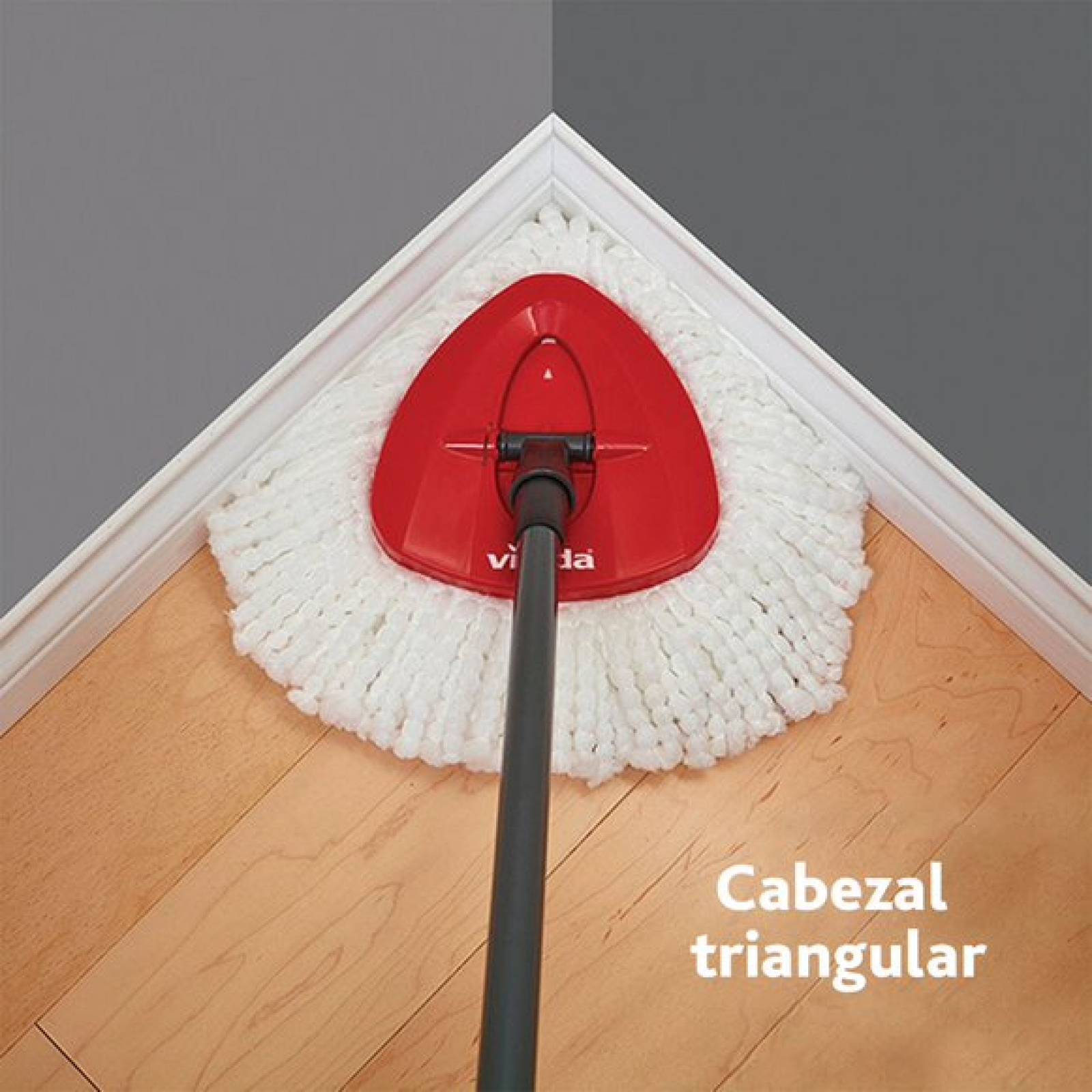 Repuesto Trapeador Mop Microfibra Easy wring and Clean Vileda