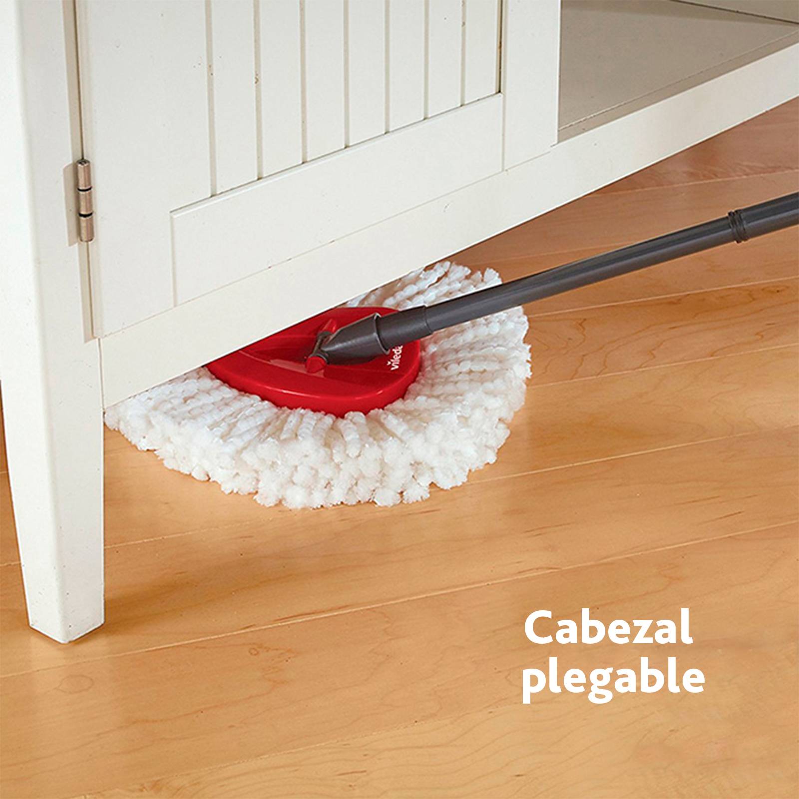 Repuesto Trapeador Mop Microfibra Easy wring and Clean Vileda