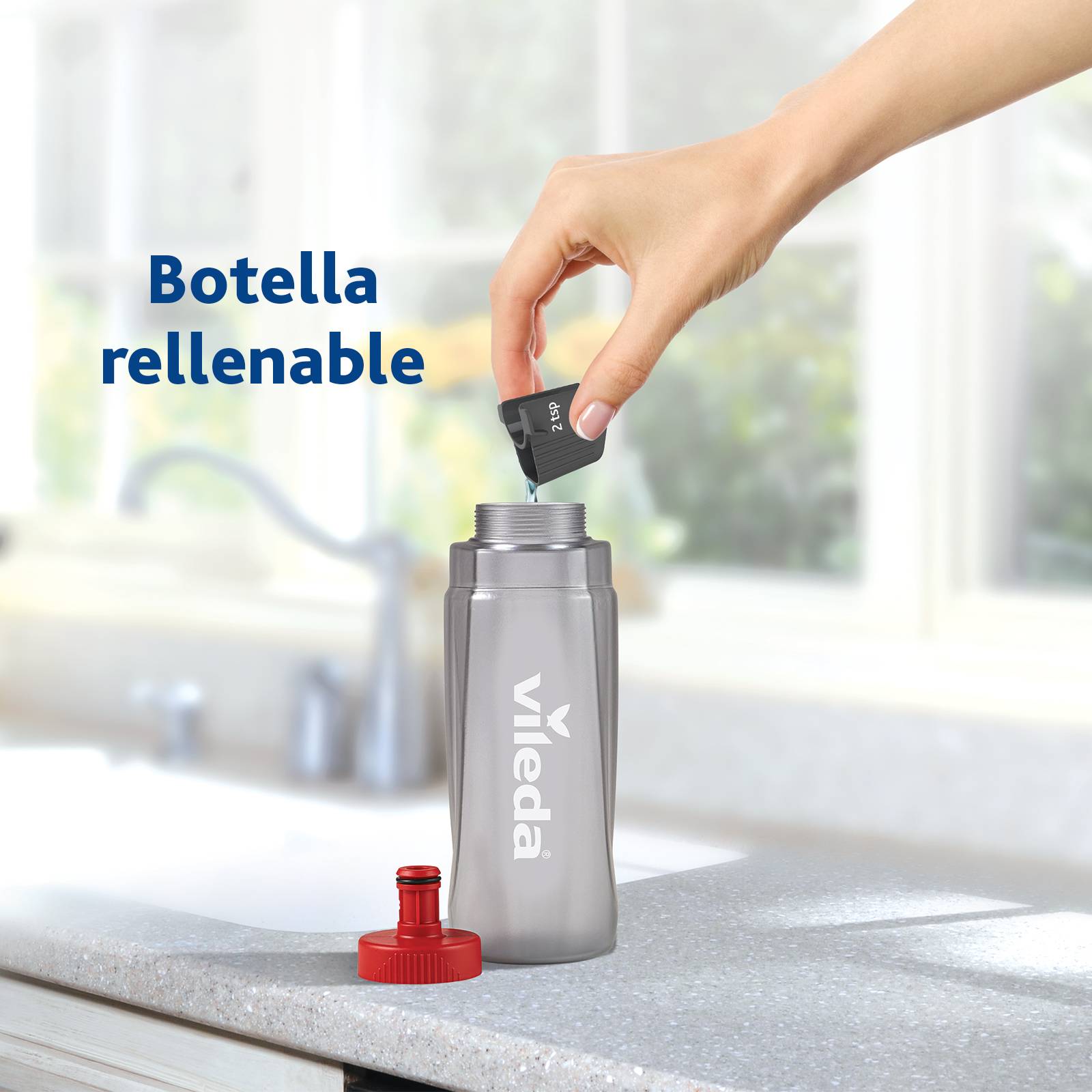 Trapeador Mop Microfibra Pro Mist Max Sistema Vileda