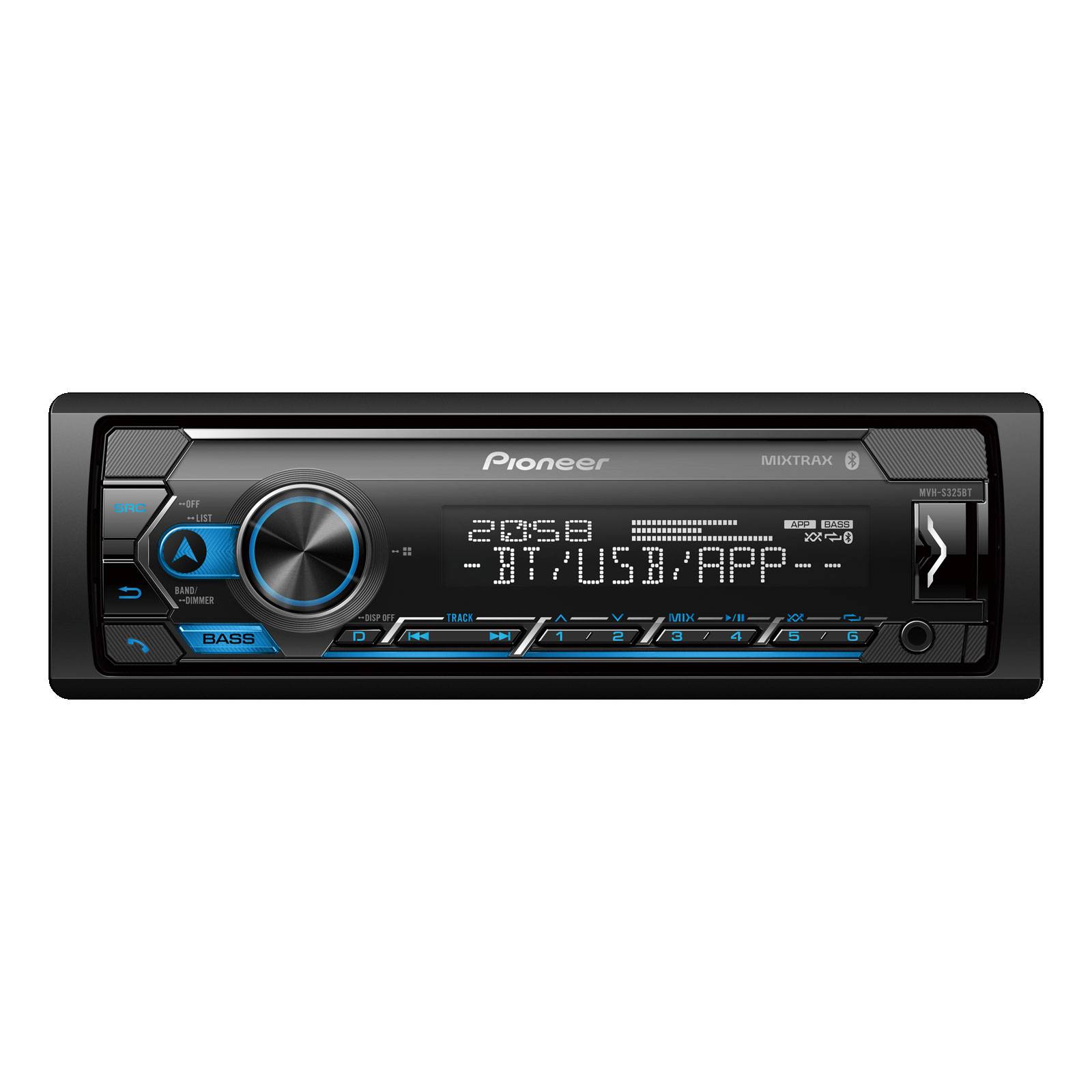 Autoestereo Medios Digitales Bluetooth MVH S325BT Pioneer