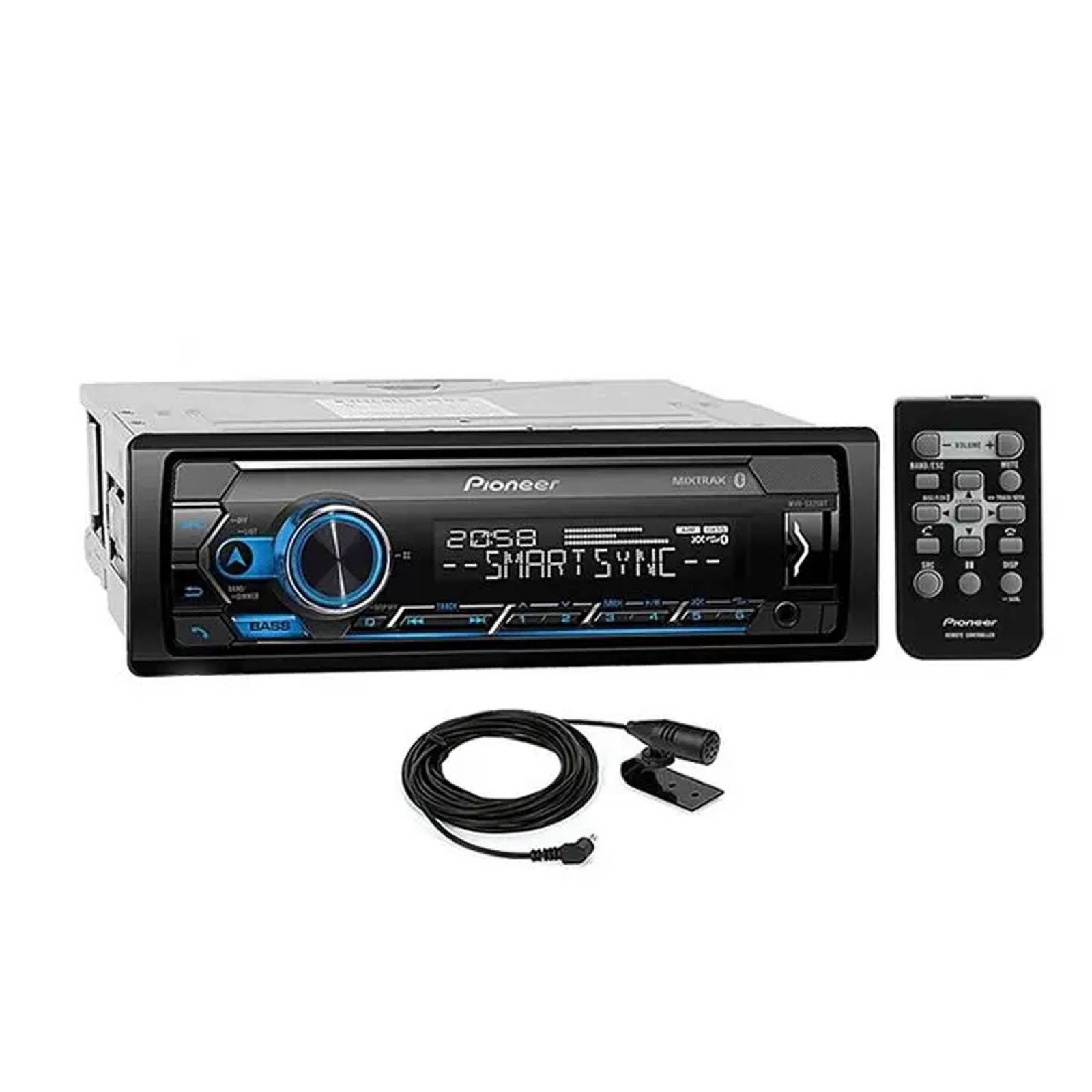 Autoestereo Medios Digitales Bluetooth MVH S325BT Pioneer