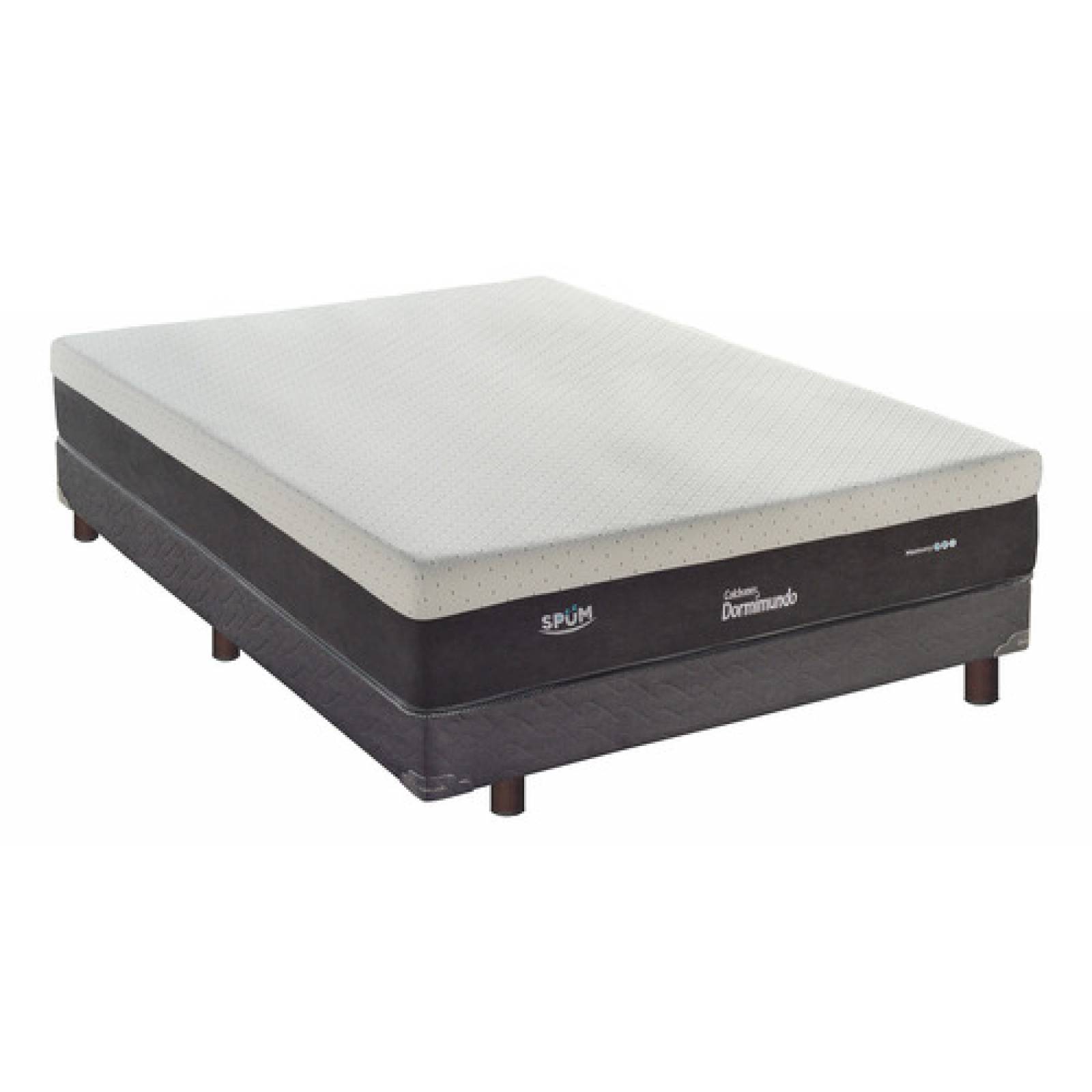 Colchón En Caja Matrimonial Memory Foam Dormimundo Softly