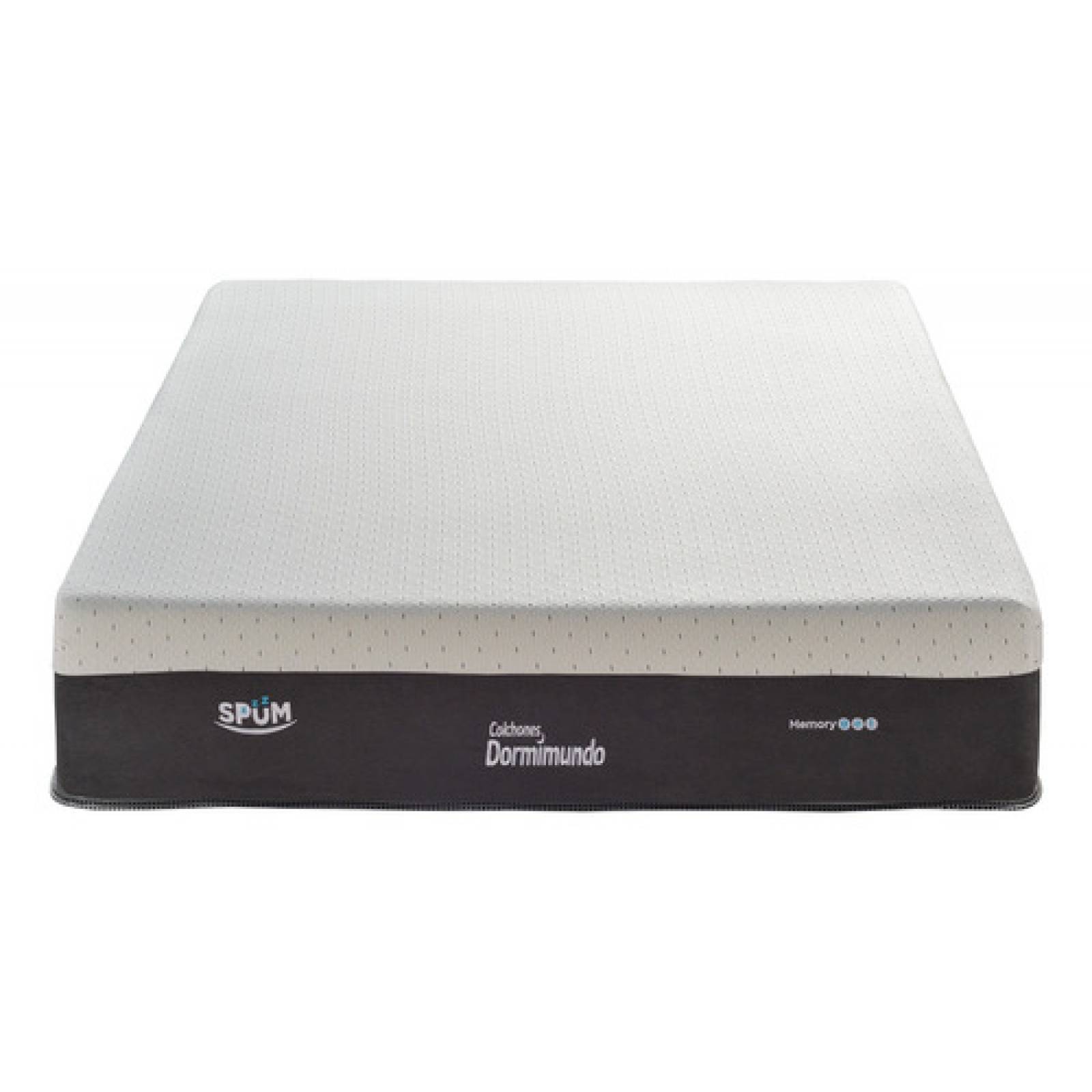 Colchón En Caja Individual Memory Foam Dormimundo Softly