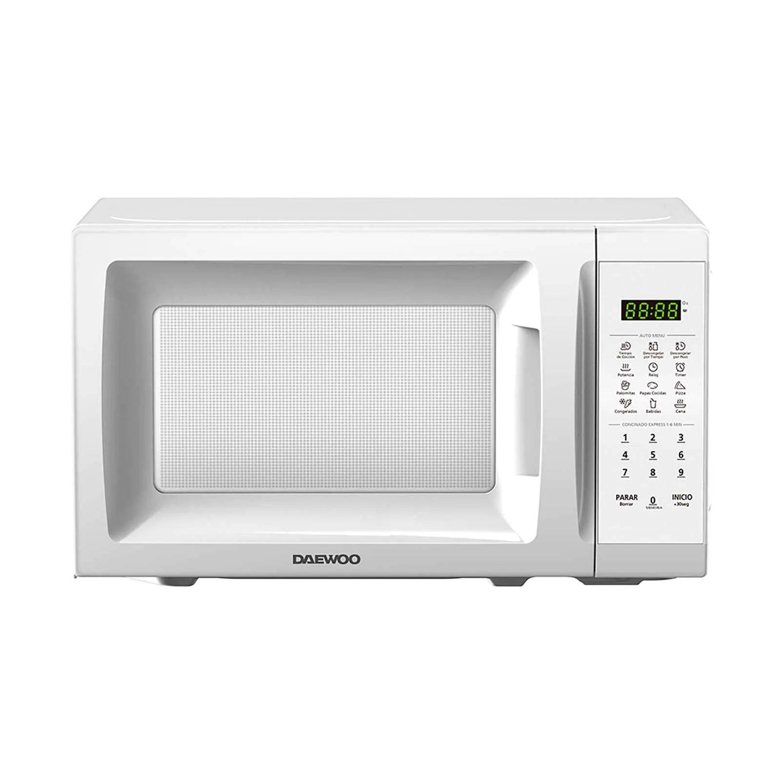 Horno Microondas Digital 10 Niveles DMDP07S2CW Daewoo