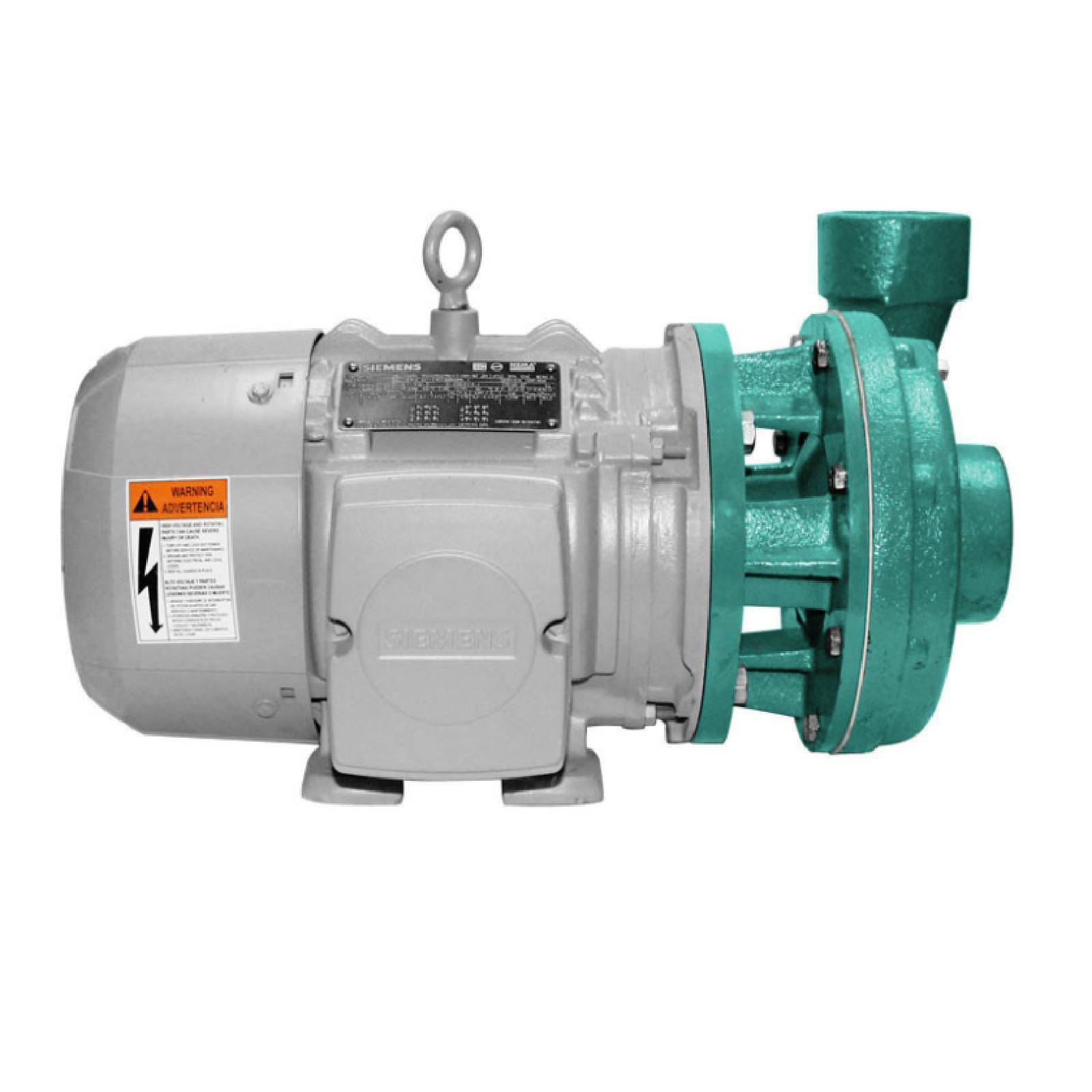 Bomba Para Agua Con Motor Trifásico 3Hp 2X2 Siemens