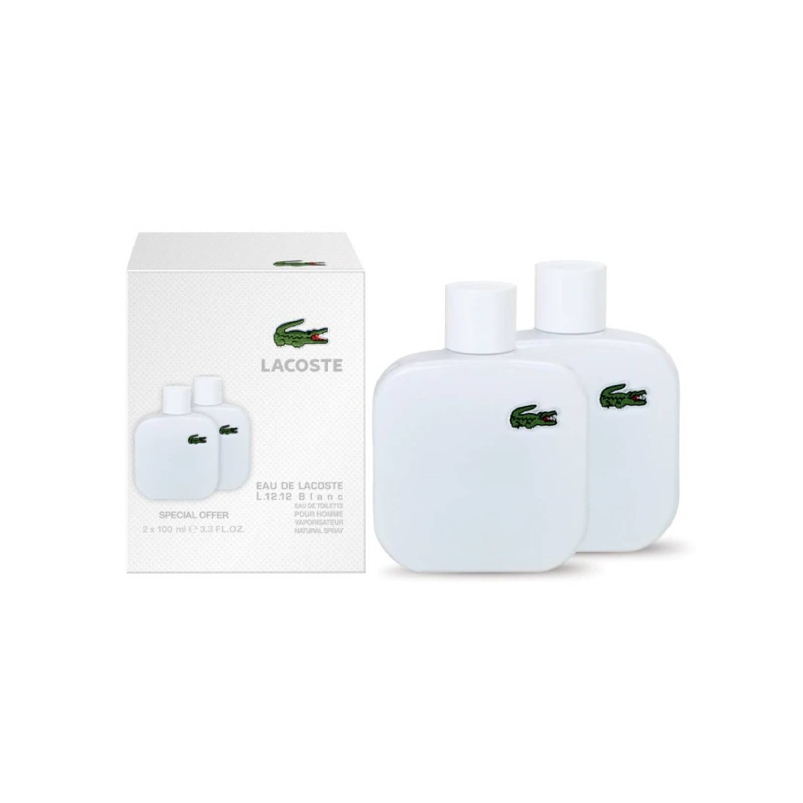 Perfume Hombre Eau de Toilette 100 ml L 12 12 Blanc Lacoste