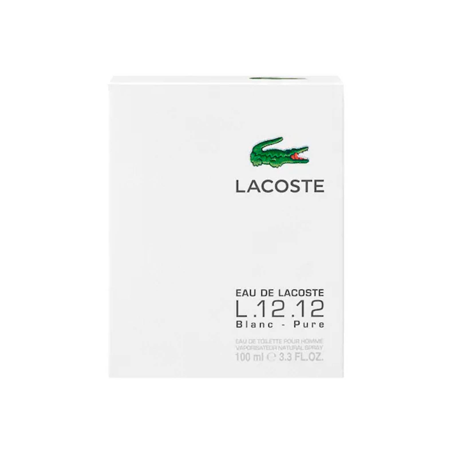 Perfume Hombre Eau de Toilette 100 ml L 12 12 Blanc Lacoste