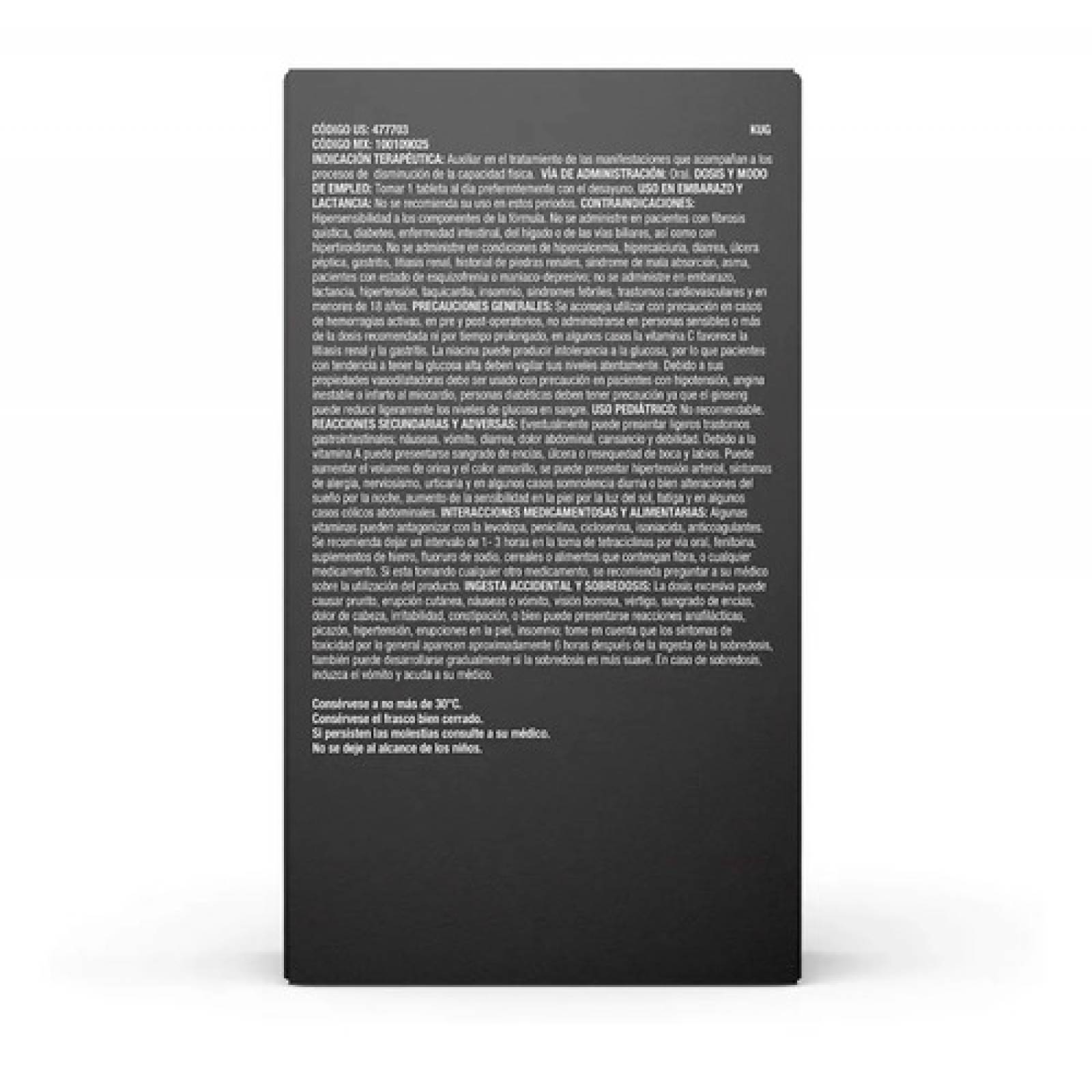 Suplemento Multivitaminico C minerales Mega Men Gnc 60 Tab