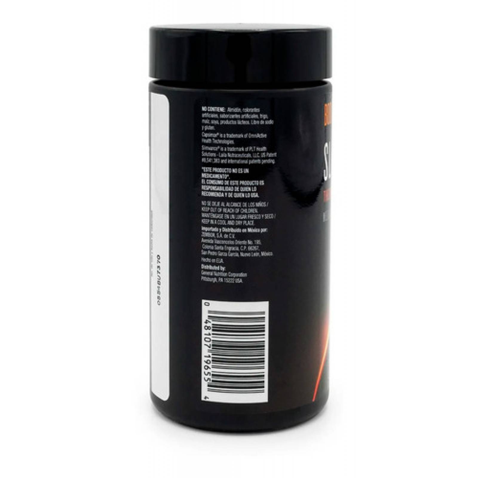 Suplemento Herbal Slimvance Thermo Bodydynamix 120 Cápsulas