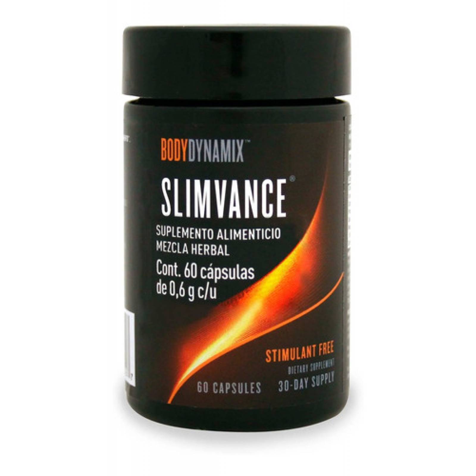 Suplemento Slimvance Stimulant Free Bodydynamix 60 Cápsulas