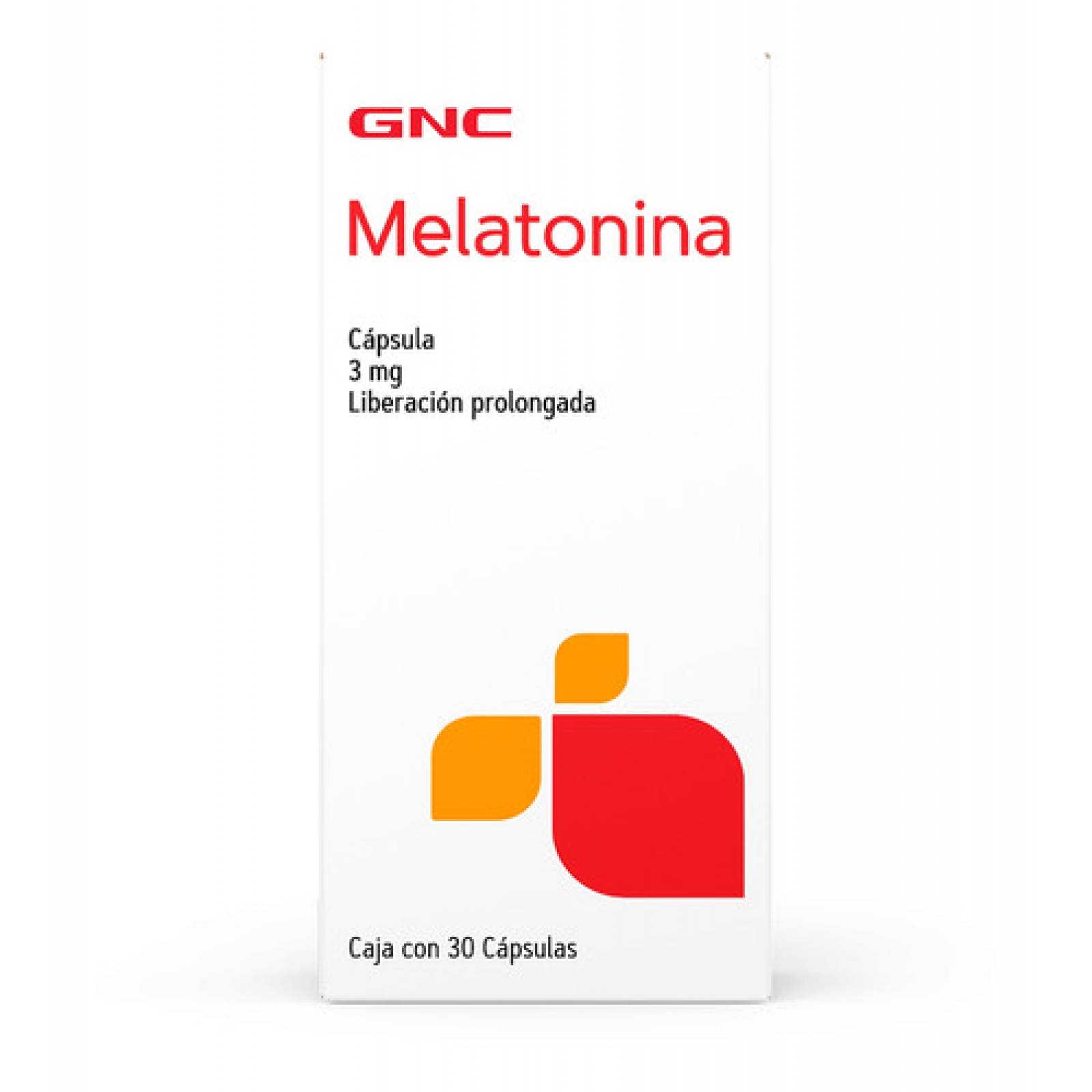 Melatonina 3 Mg Liberación Prolongada Gnc 30 Cápsulas