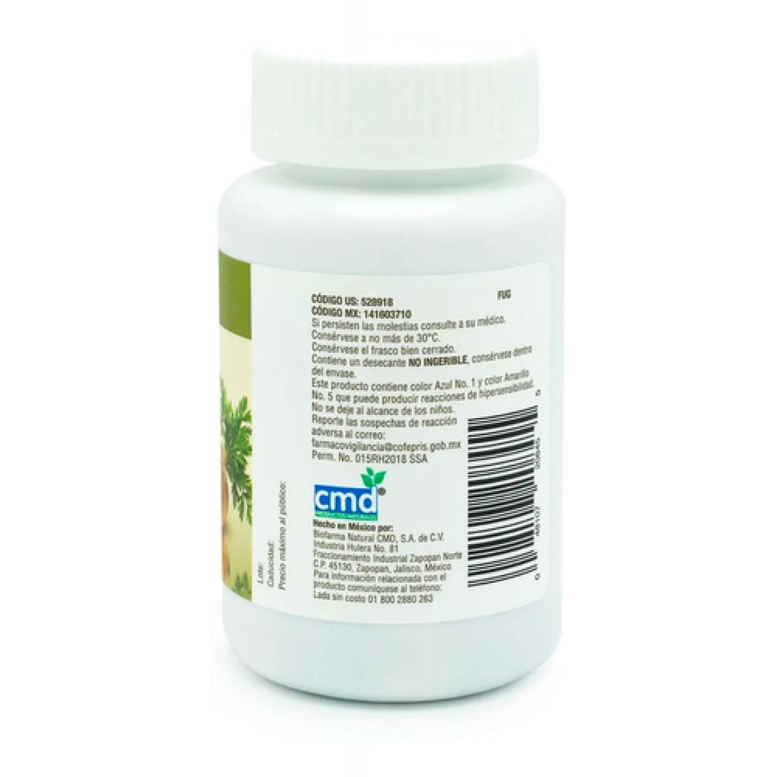 Suplemento Abuzz Maca Herbal Plus 60 Cápsulas Anti cansancio