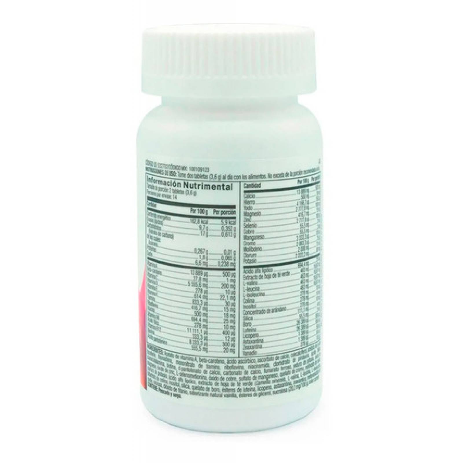 Multivitaminico Minerales Gnc Womens Ultra Mega Active 28tab