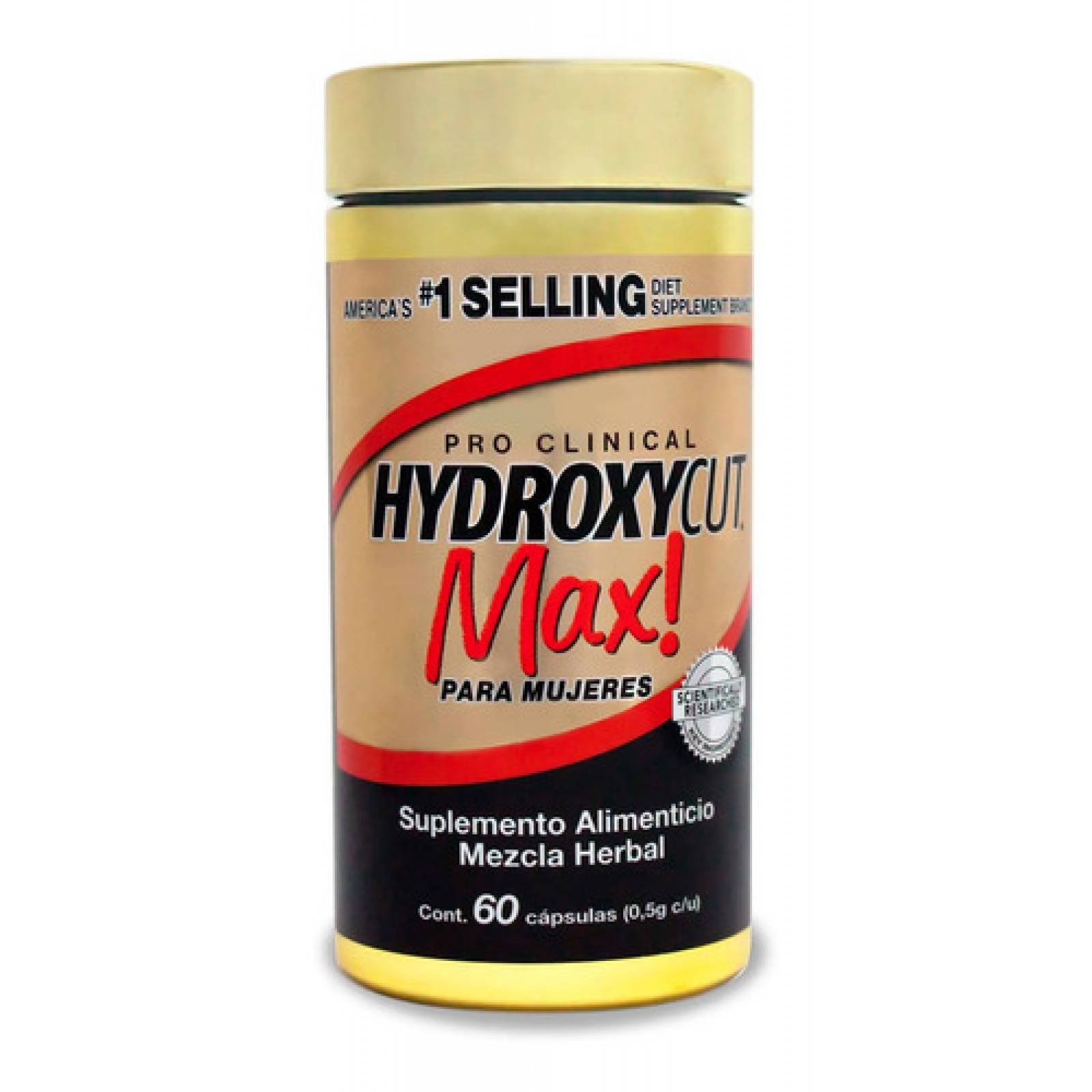 Mezcla Herbal Para Mujeres Hydroxycut Max Pro Clinical 60cáp