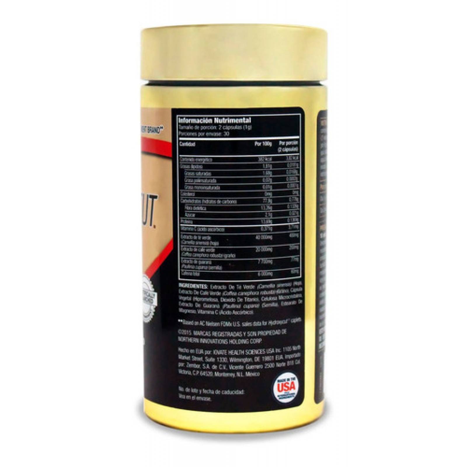 Mezcla Herbal Para Mujeres Hydroxycut Max Pro Clinical 60cáp