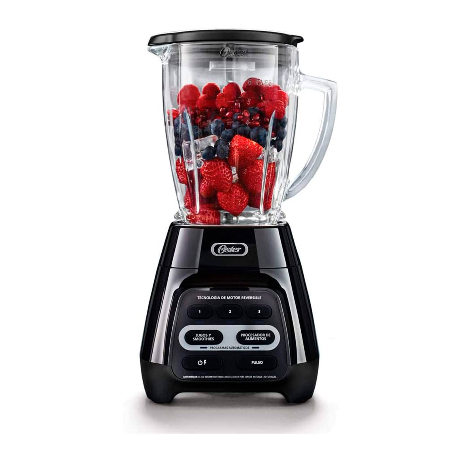 Licuadora Tecnología Reversible Oster 1 5 Litros Vidrio 3 Vel