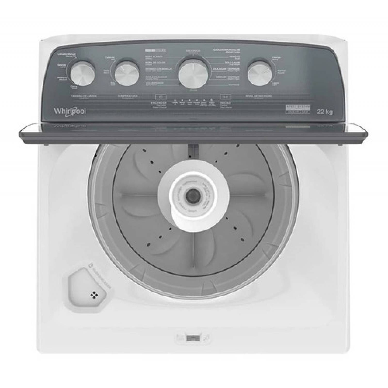 Lavadora Whirlpool 8mwtw2224wjm 22kg Xpert System Smart Load