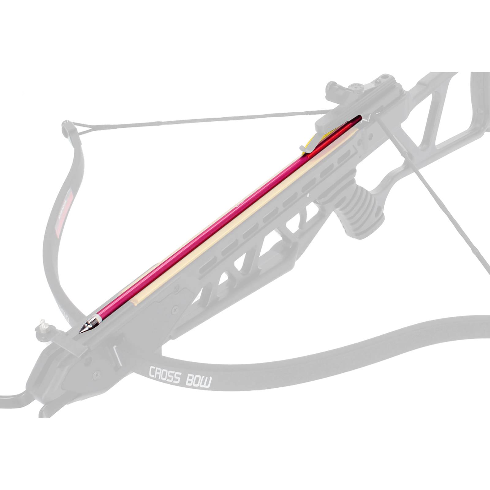 Flechas Para Ballesta Aluminio 14 Pack 6 Pzas Mendoza