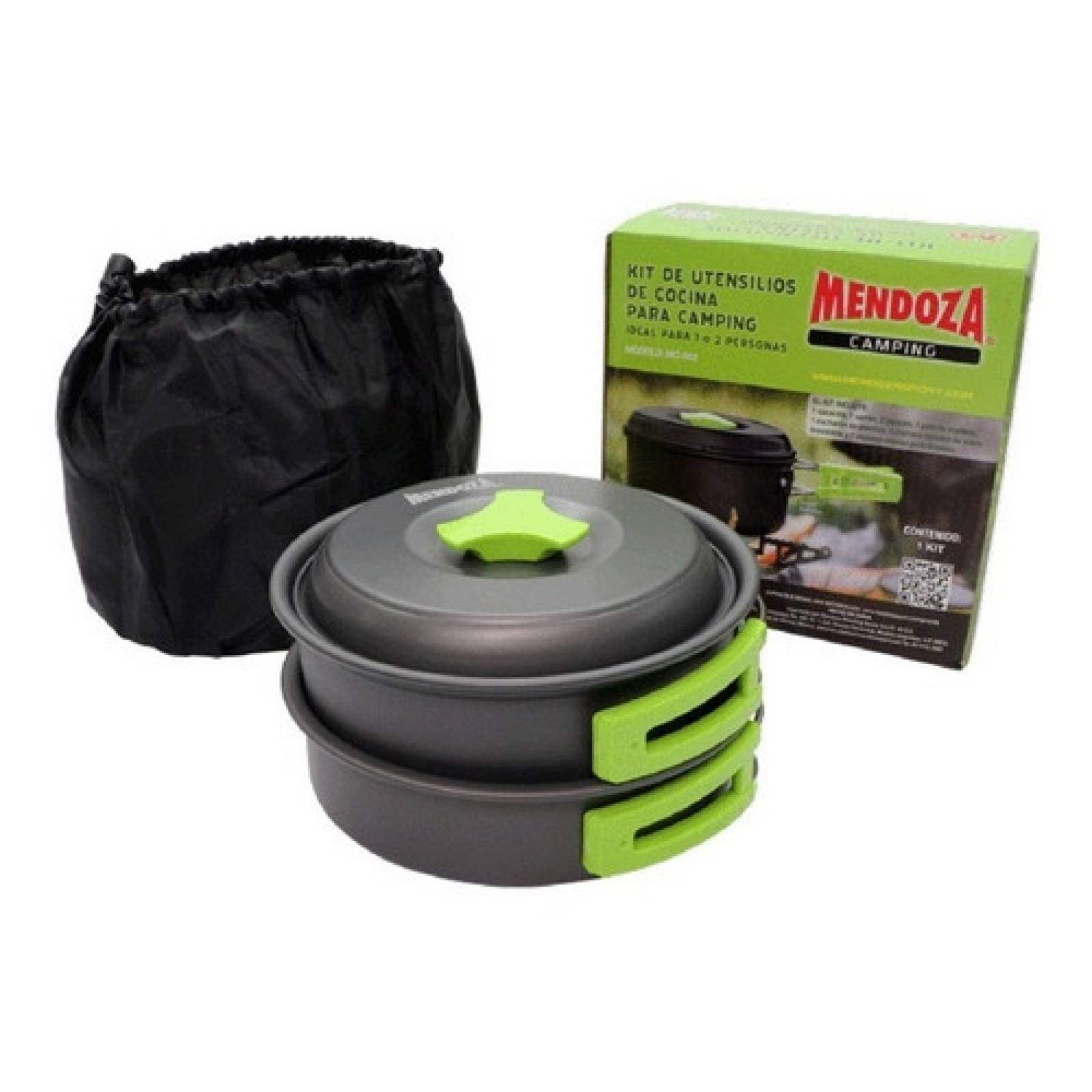 Kit Utencilios De Cocina Camping 8 Pzas Libre BPA Mendoza