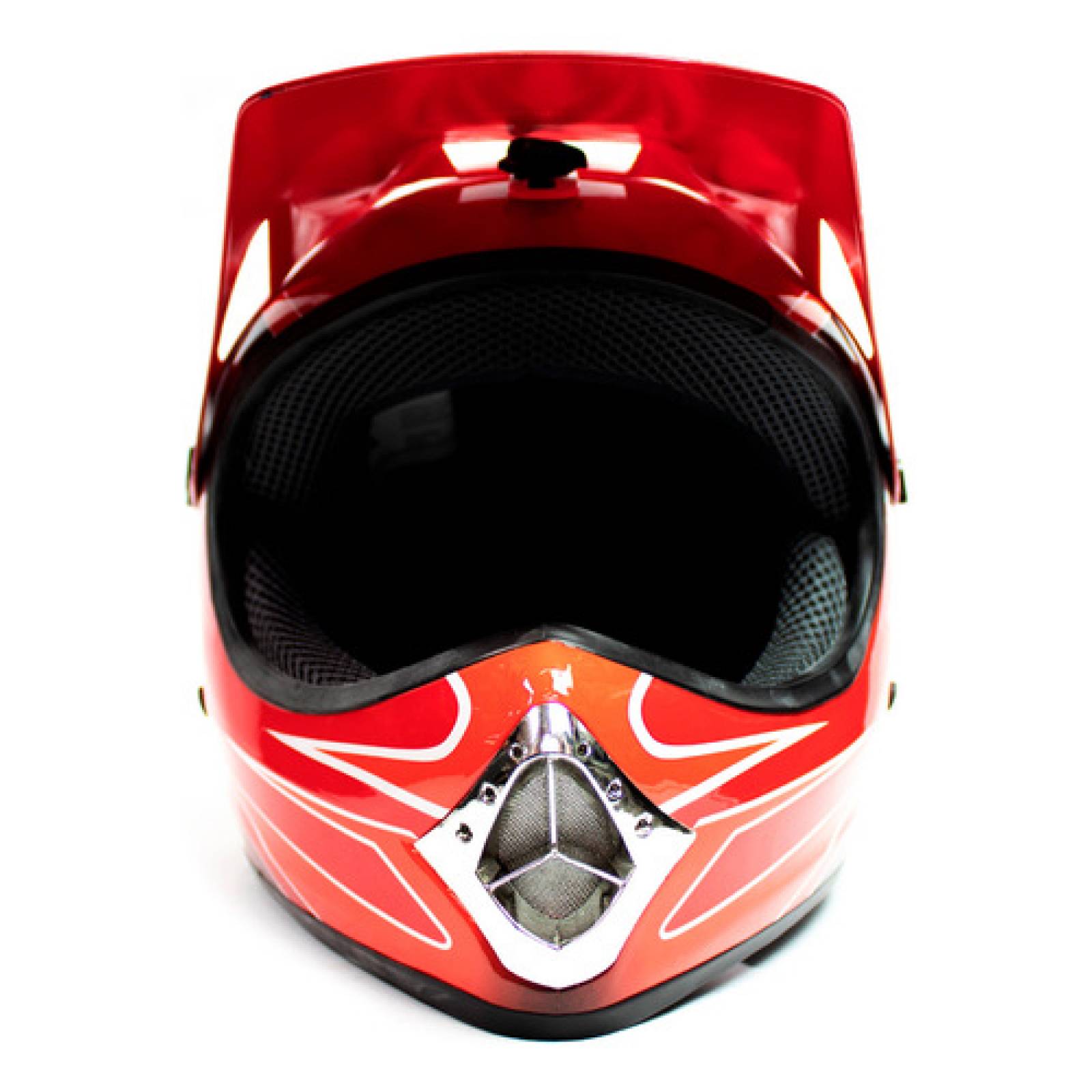 Casco Moto Integral Cross Quick Release Talla Xl Kinlley Eps
