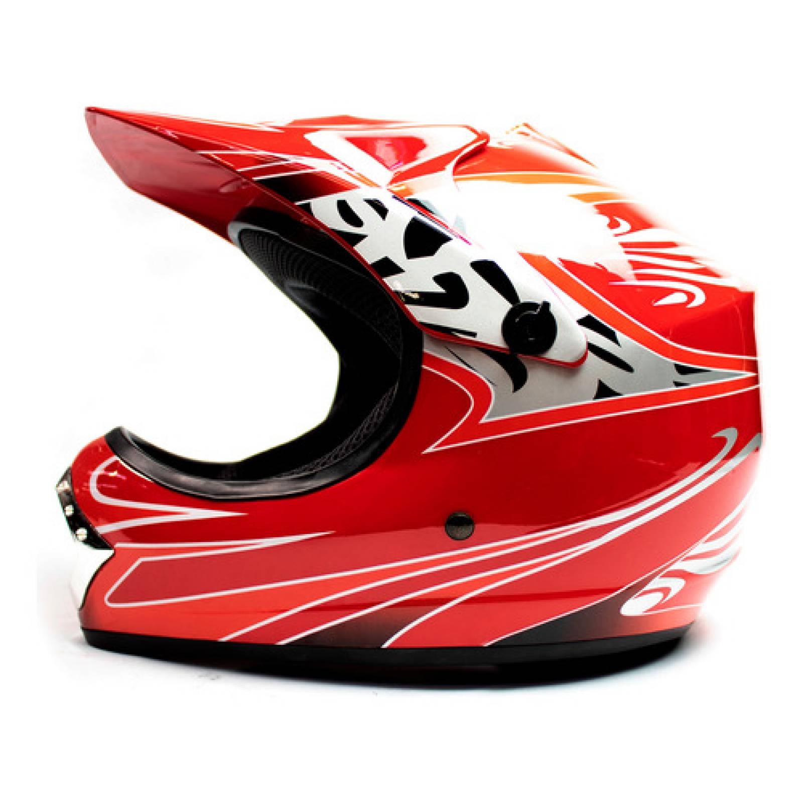 Casco Moto Integral Cross Quick Release Talla Xl Kinlley Eps